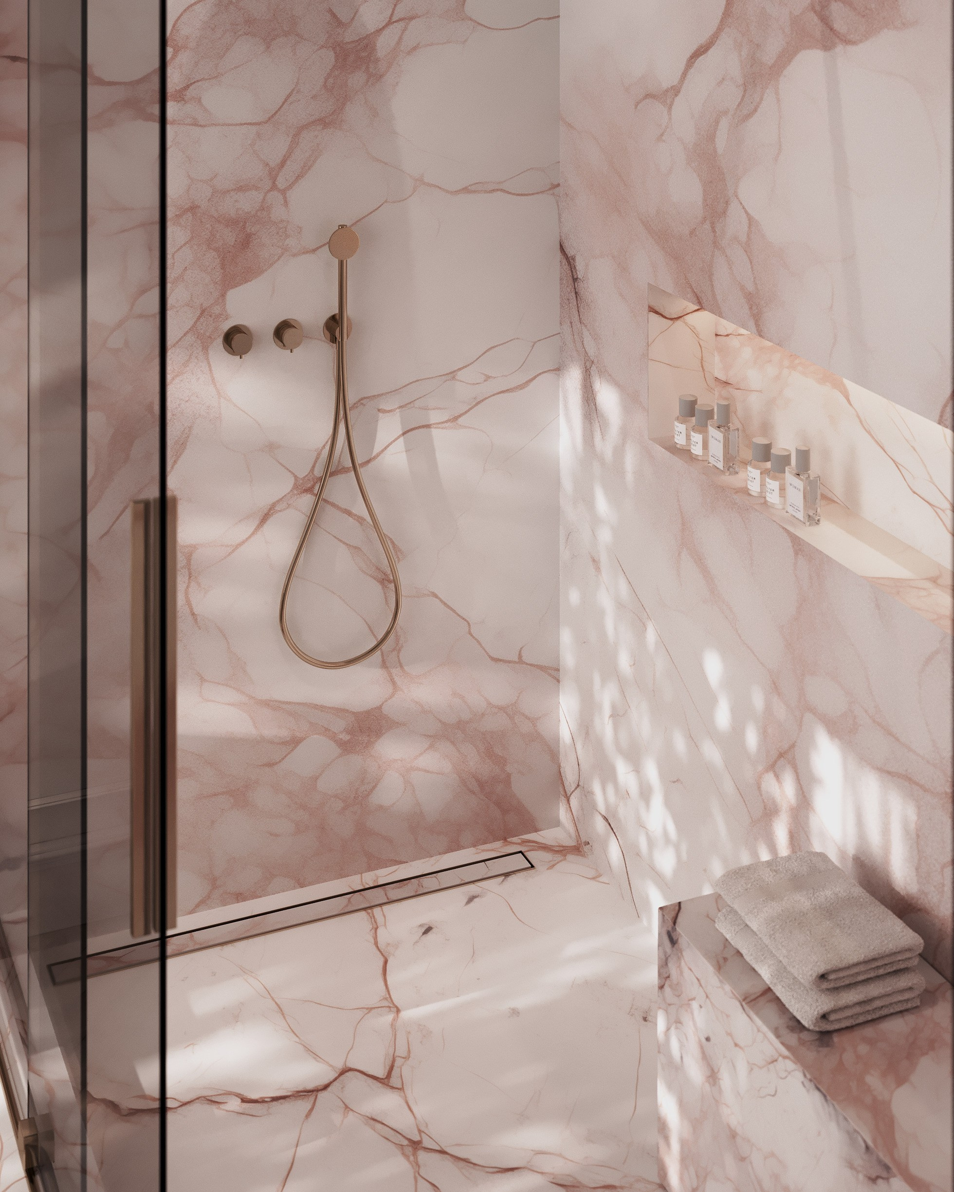 Adelle — концептуальный проект. Визуализация интерьера Corsa Render