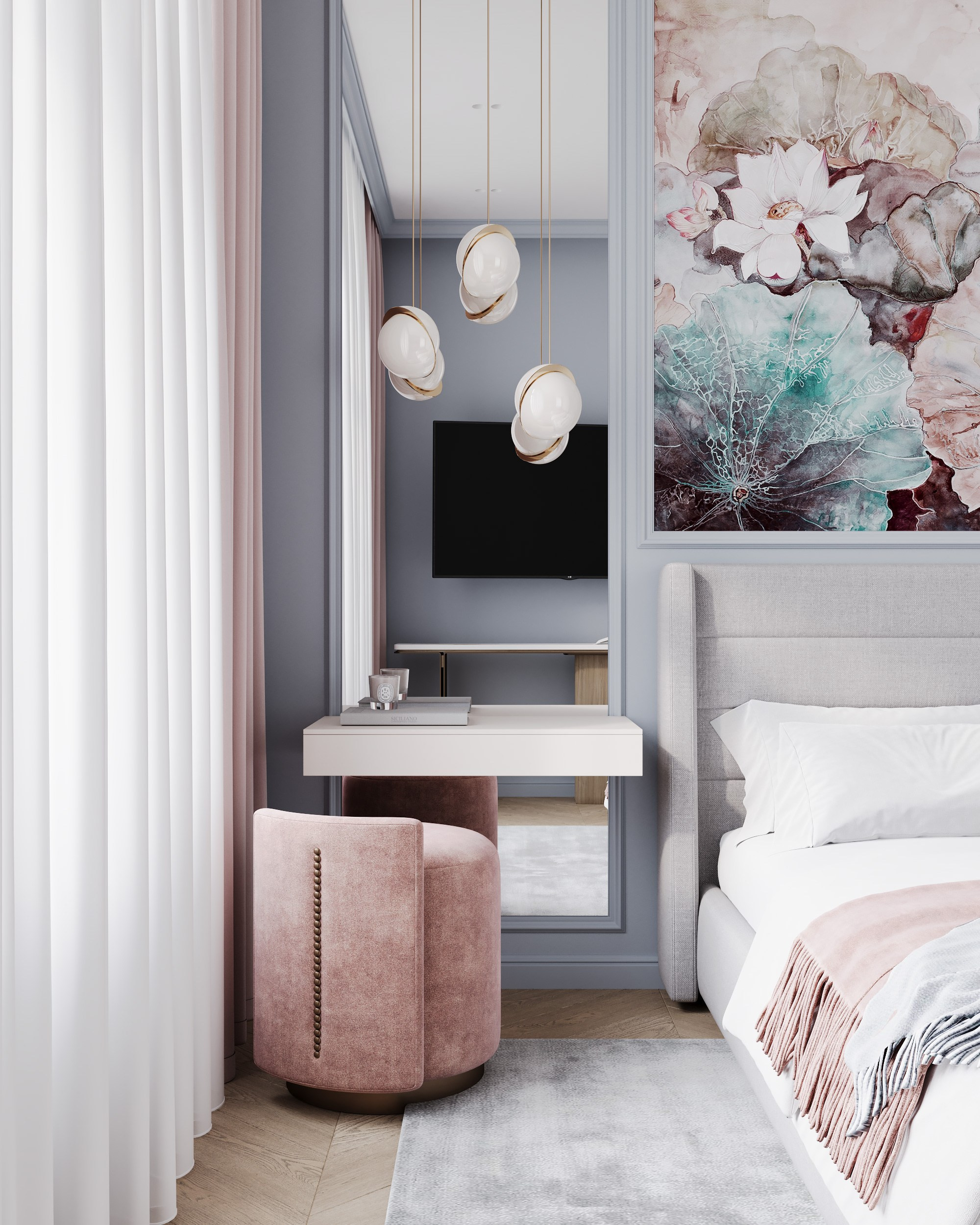 Проект 9 ЖК Западный порт 80 м². Artstudio17 Дизайн-студия Ирины Чабан в Москве