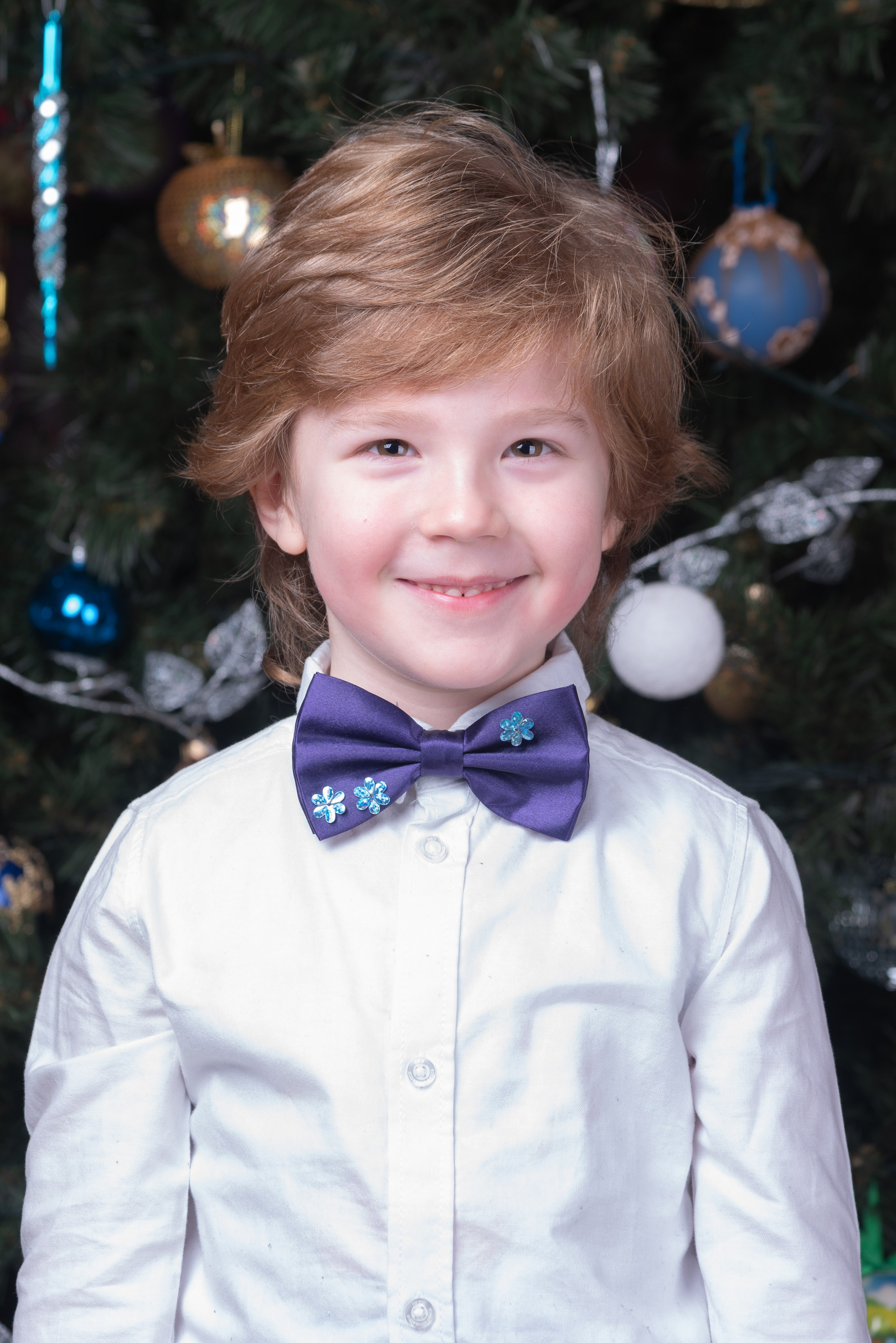 Ёлка в детском саду. Фотограф Евгений Симохин