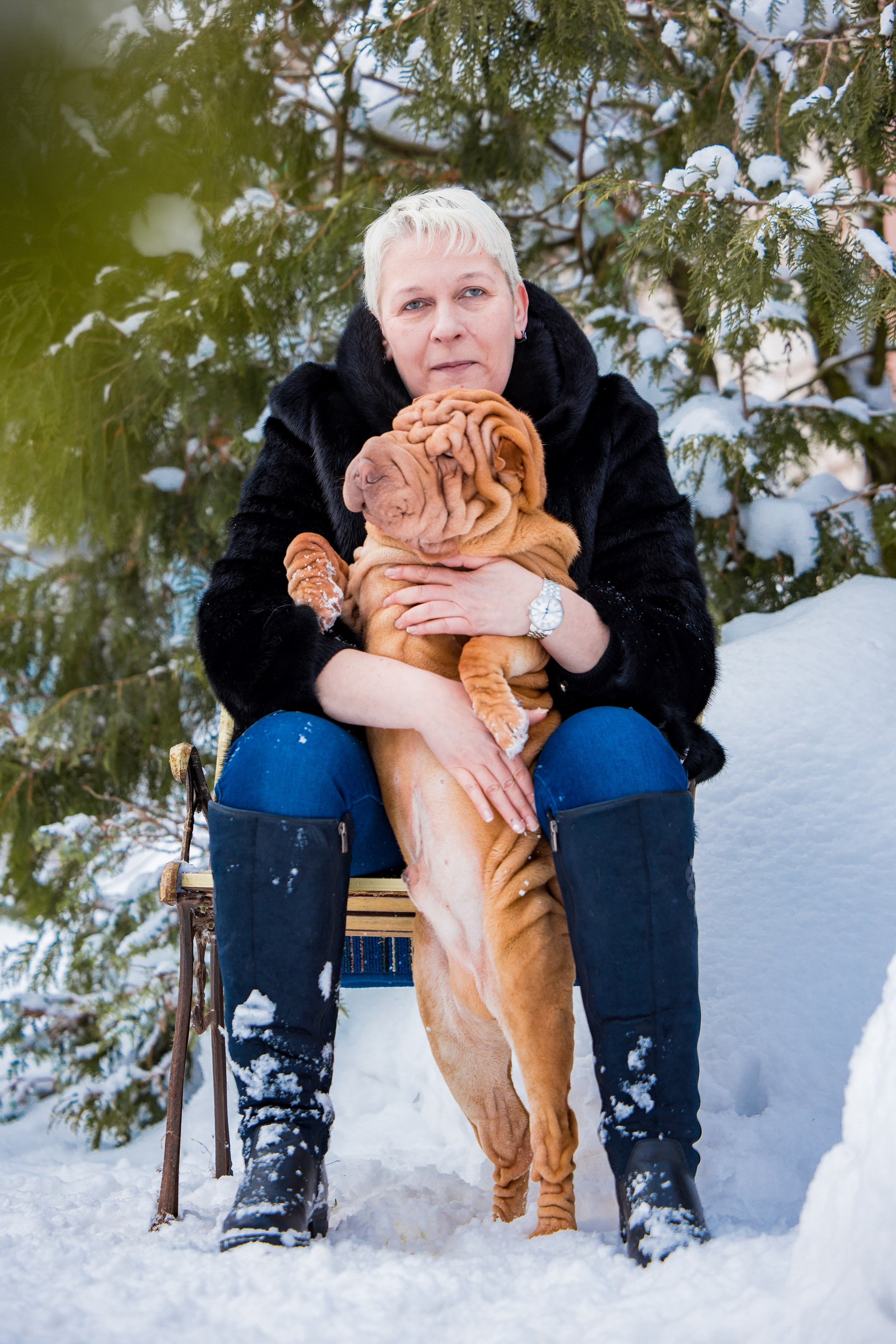 В гостях у шарпеев 16.01.2024. Фотограф-анималист Юлия Германика