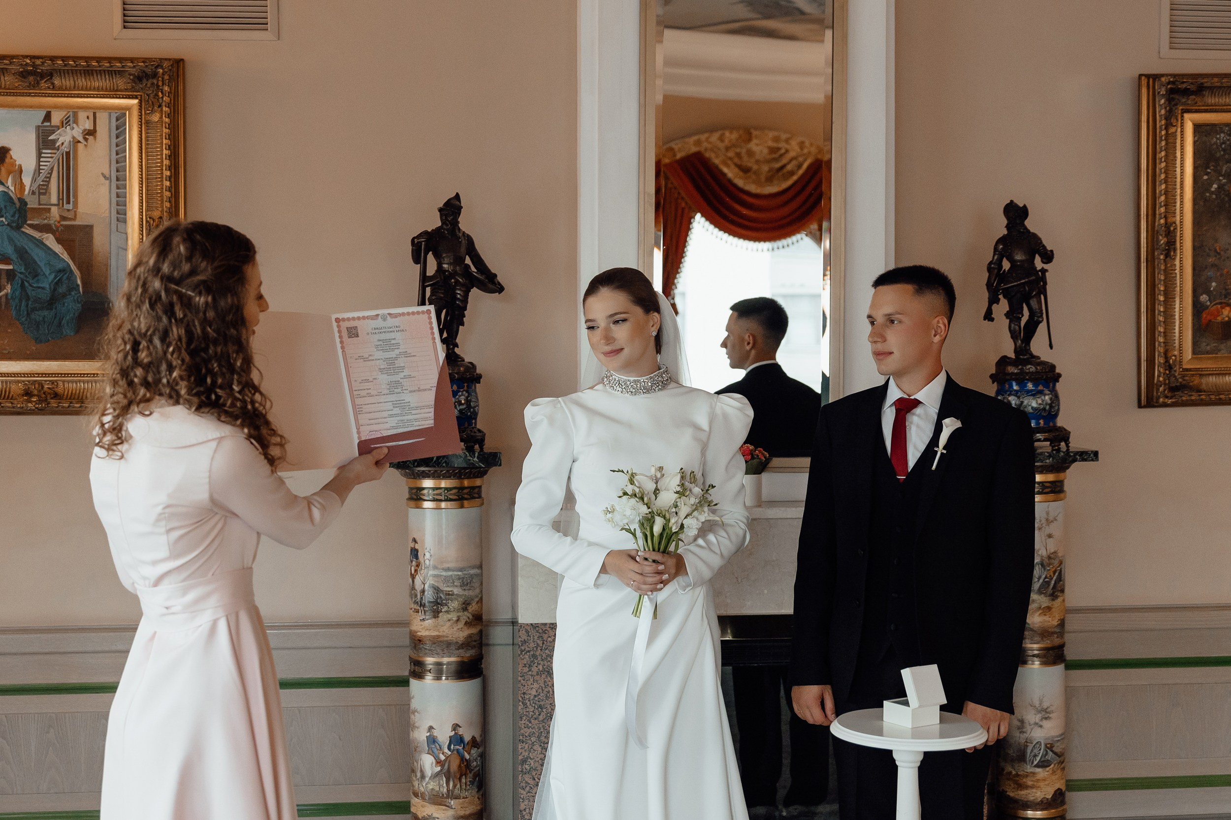 Регистрация брака в гостинице Националь