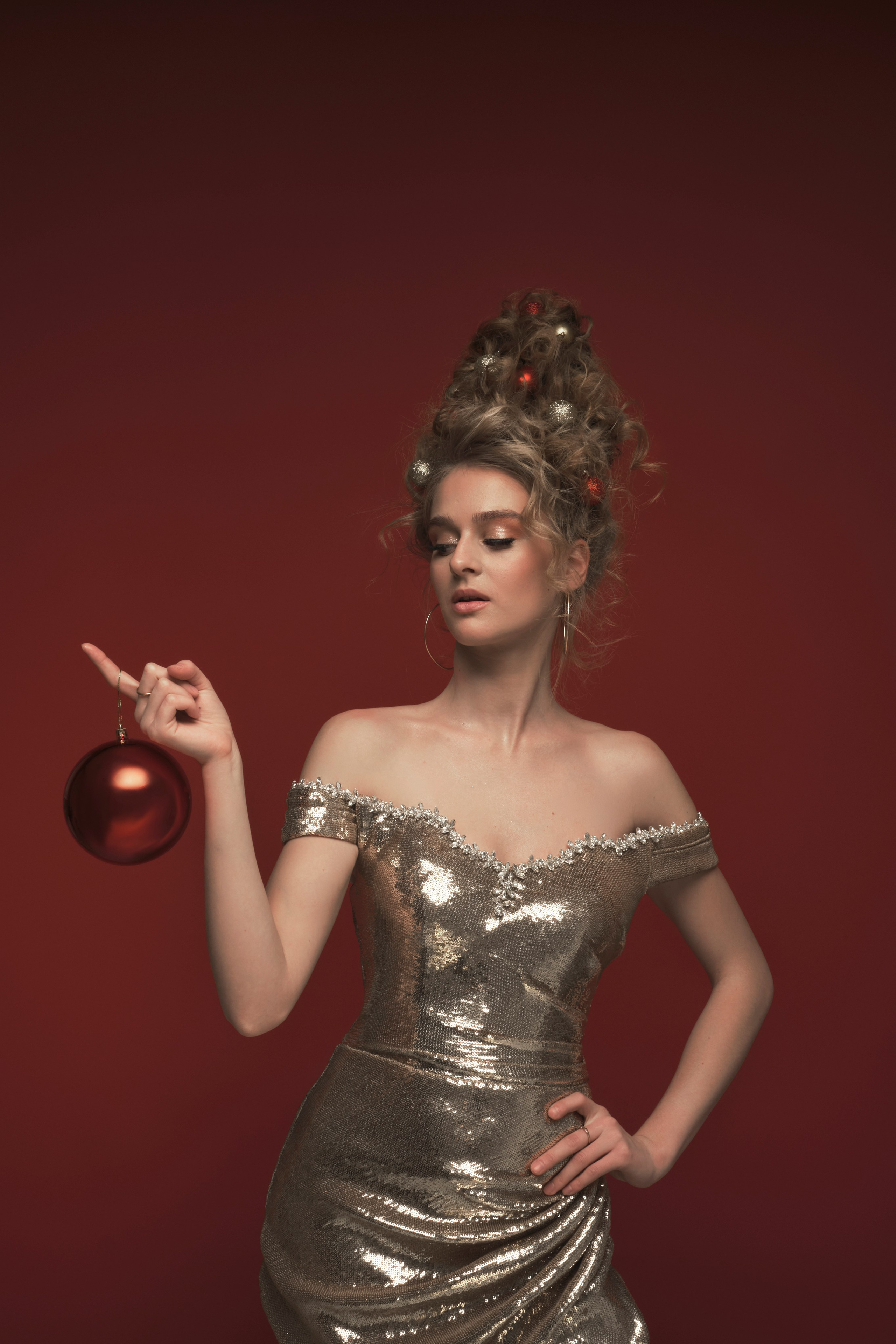 Елочный гламур (State). Портретный фотограф в Санкт-Петербурге Елена Сергеева
