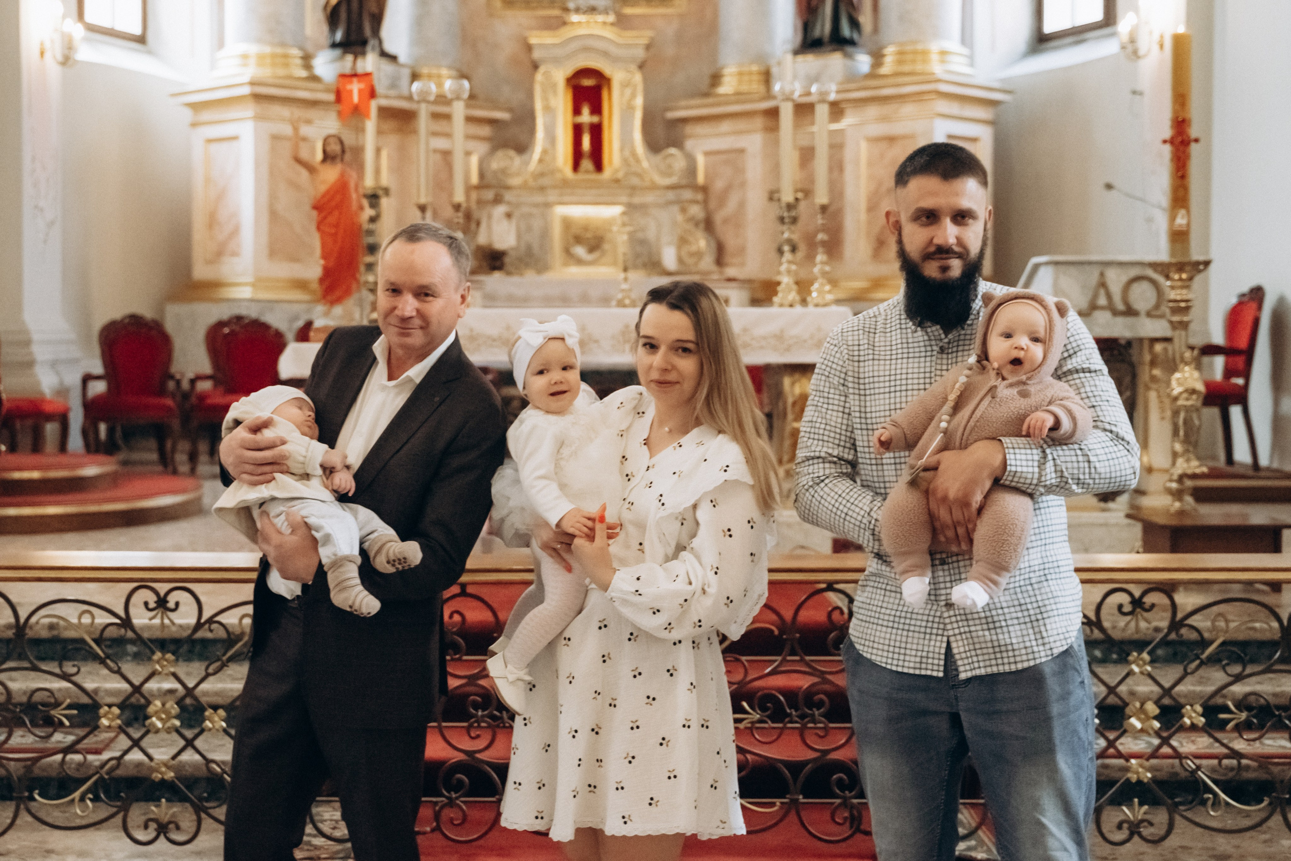 Крещение Ульяны (Белый костёл). Семейный фотограф в Минске Дарья Дреко