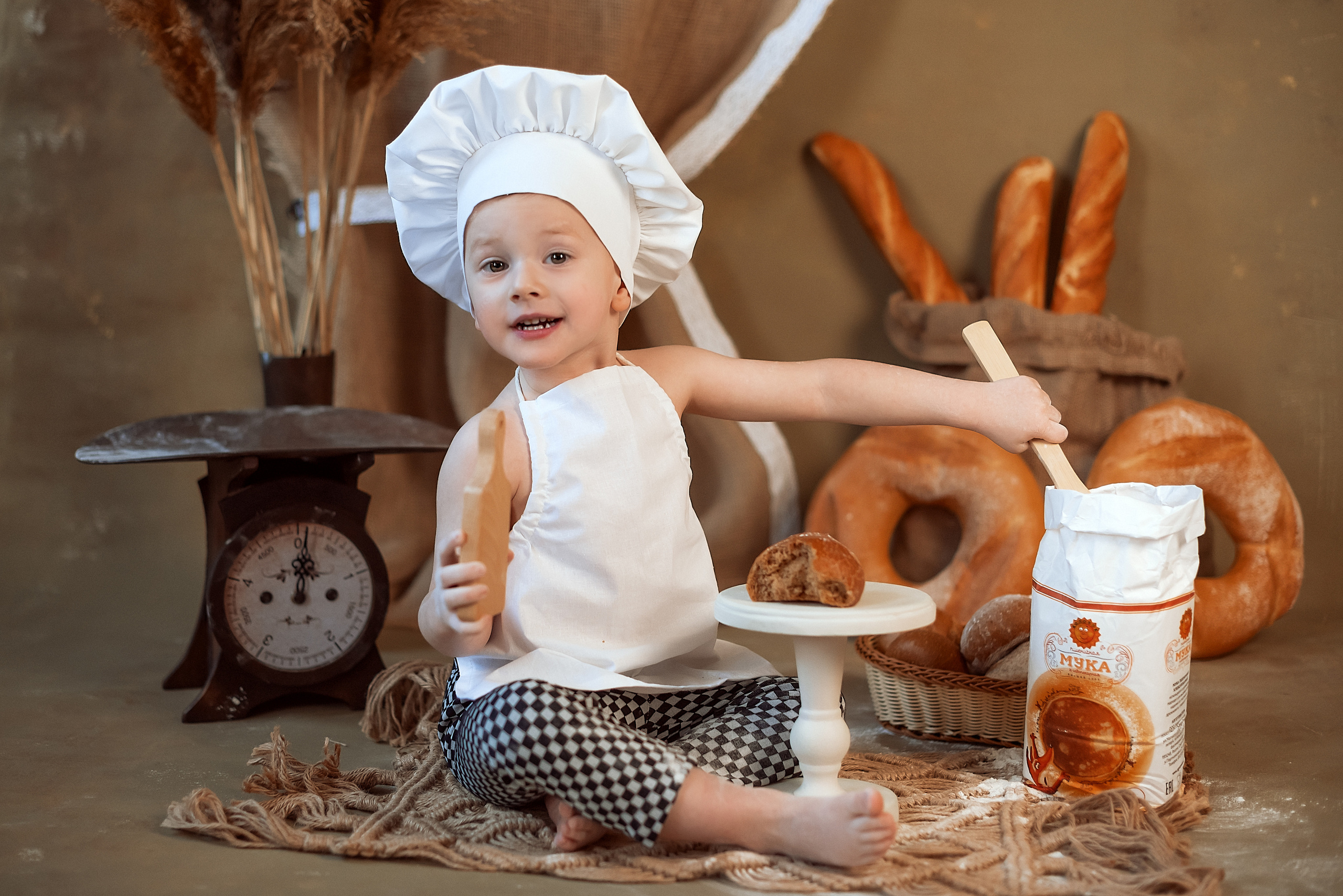 Детская фотосессия в Санкт-Петербурге — поварята. Детский фотограф в Санкт-Петербурге Татьяна Карпенко