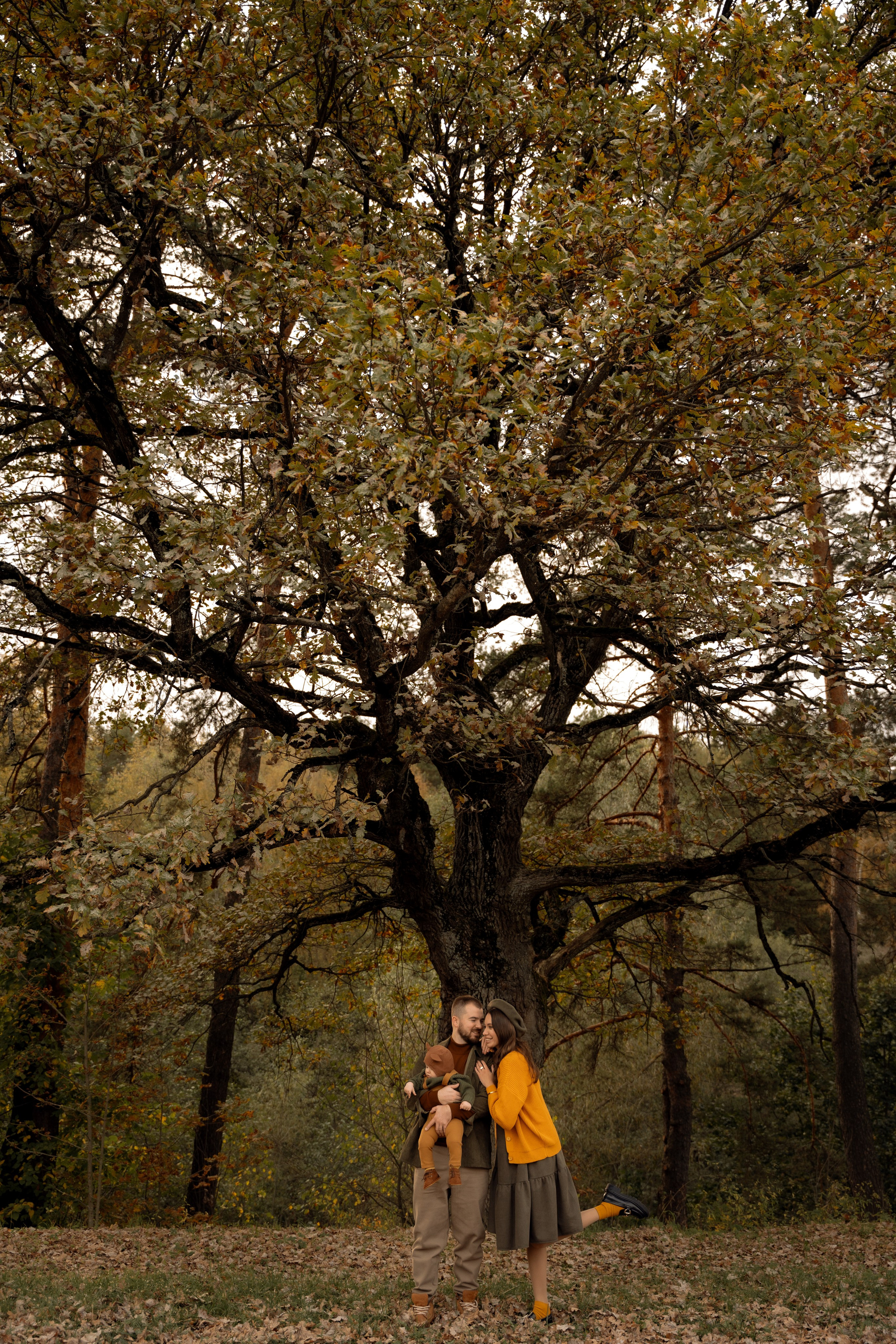 Осень в парке. Семейный фотограф Москва. Фотограф беременности и материнства Москва