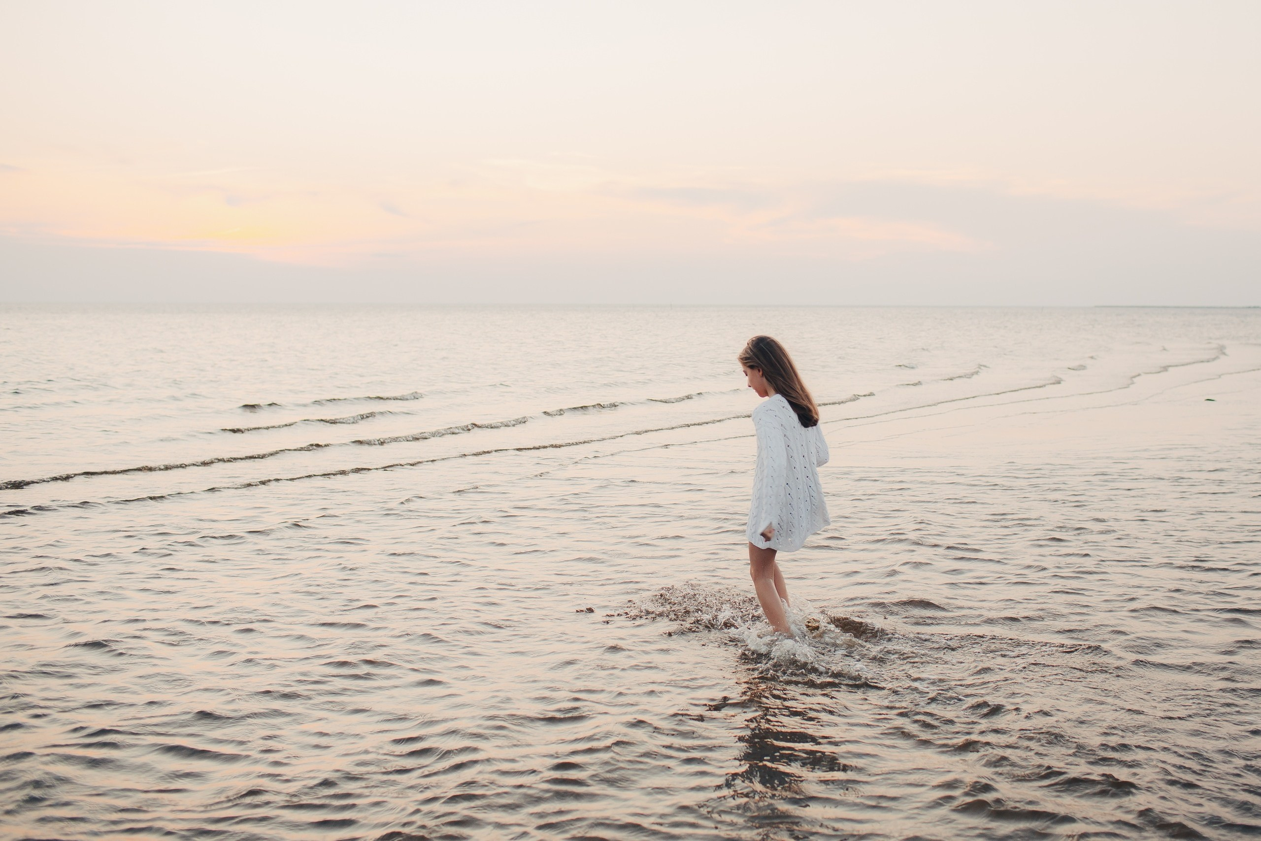 Детская фотосессия на море. Фотограф Евгения Мальцева, Архангельск