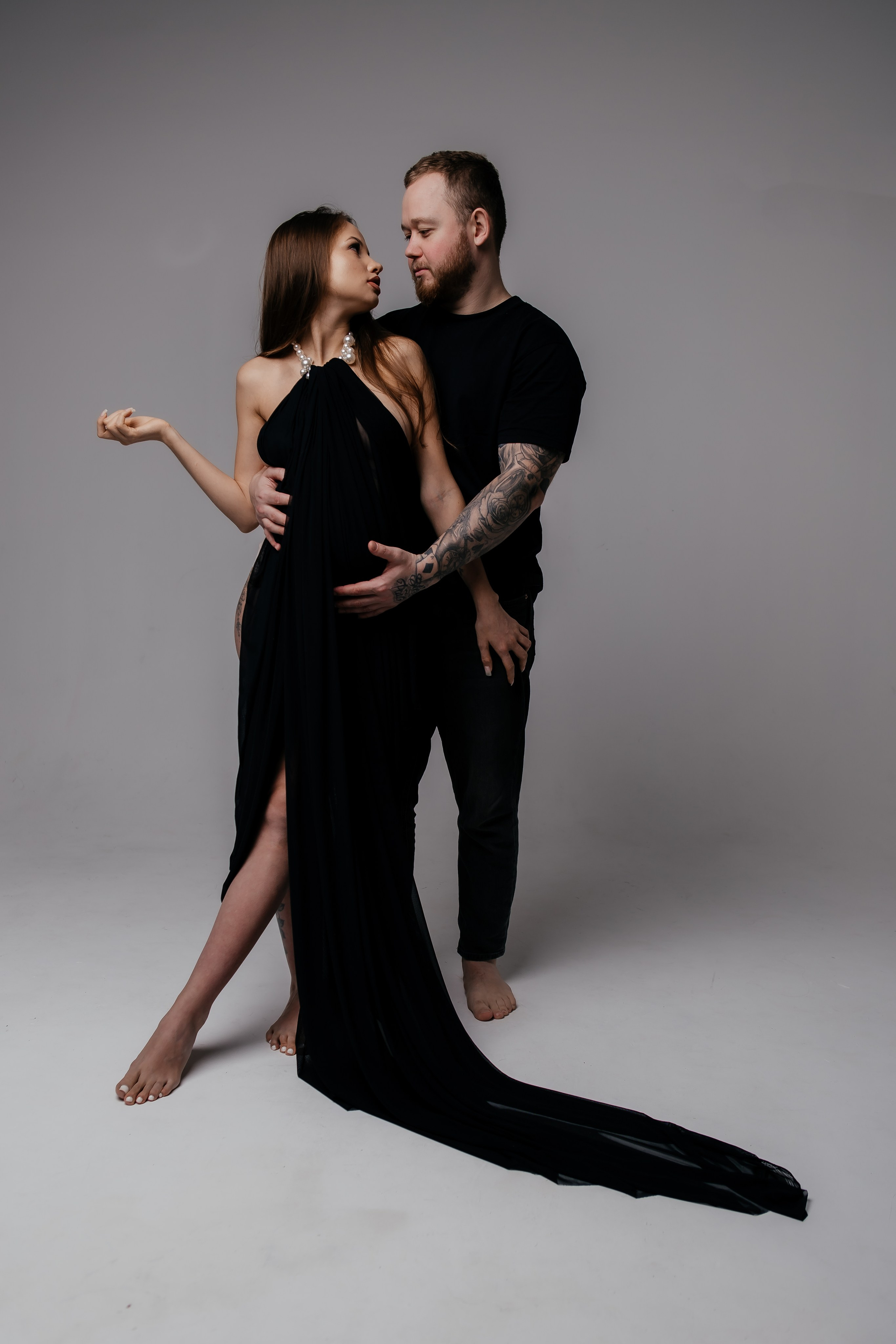 Фотосессия беременности в студии: сохранение прекрасных моментов ожидания. Свадебный фотограф в Москве