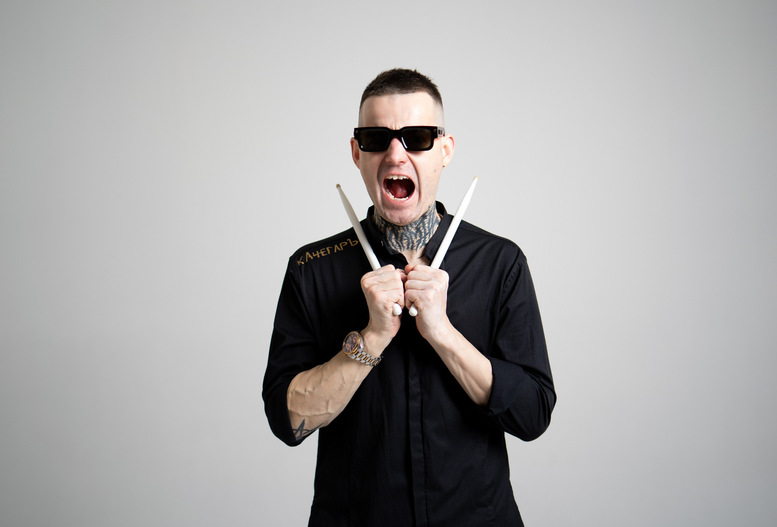 Промо для группы «Качегары». Фотограф Иван Шабунов