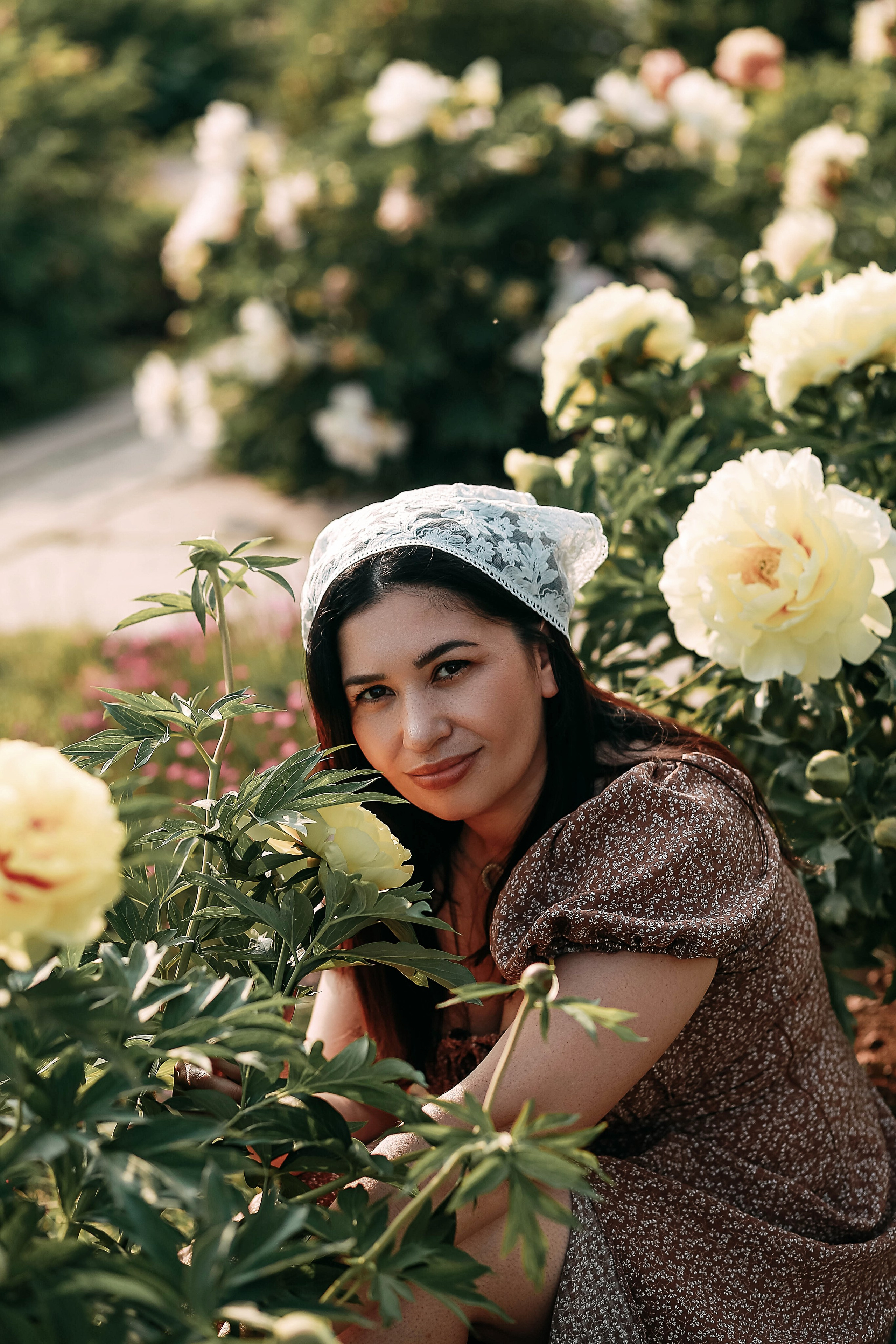 Фотосессия в пионах.Семейная съемка. Иванова Ирина Свадебный и семейный фотограф г. Уфа