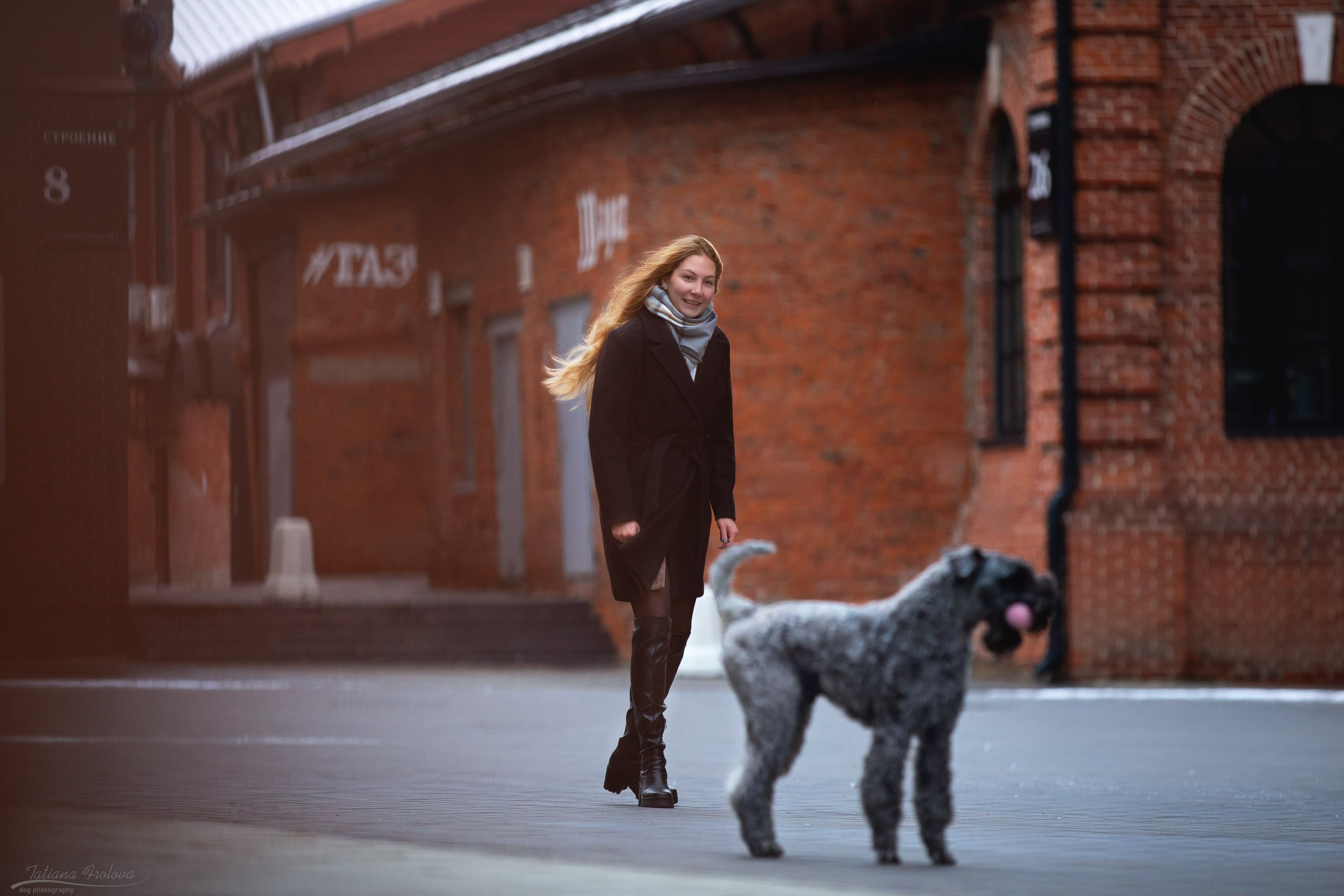 Городская съемка в стиле лайфстайл. Фотограф-анималист в Москве и Московской области Татьяна Фролова