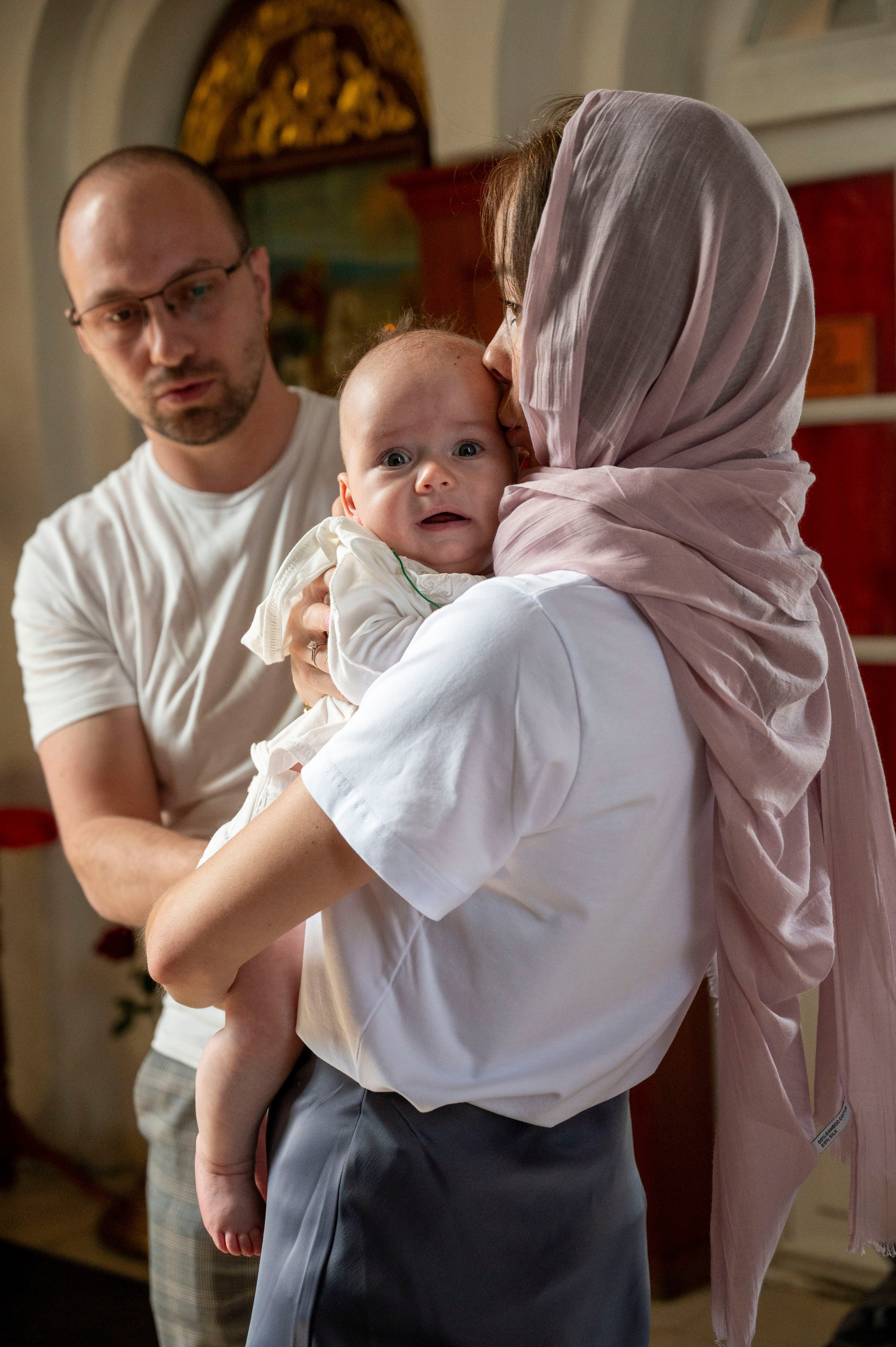 Крещение Александра. Храм Георгия Победоносца. Фотограф на роды СПБ Юлия Герасимова