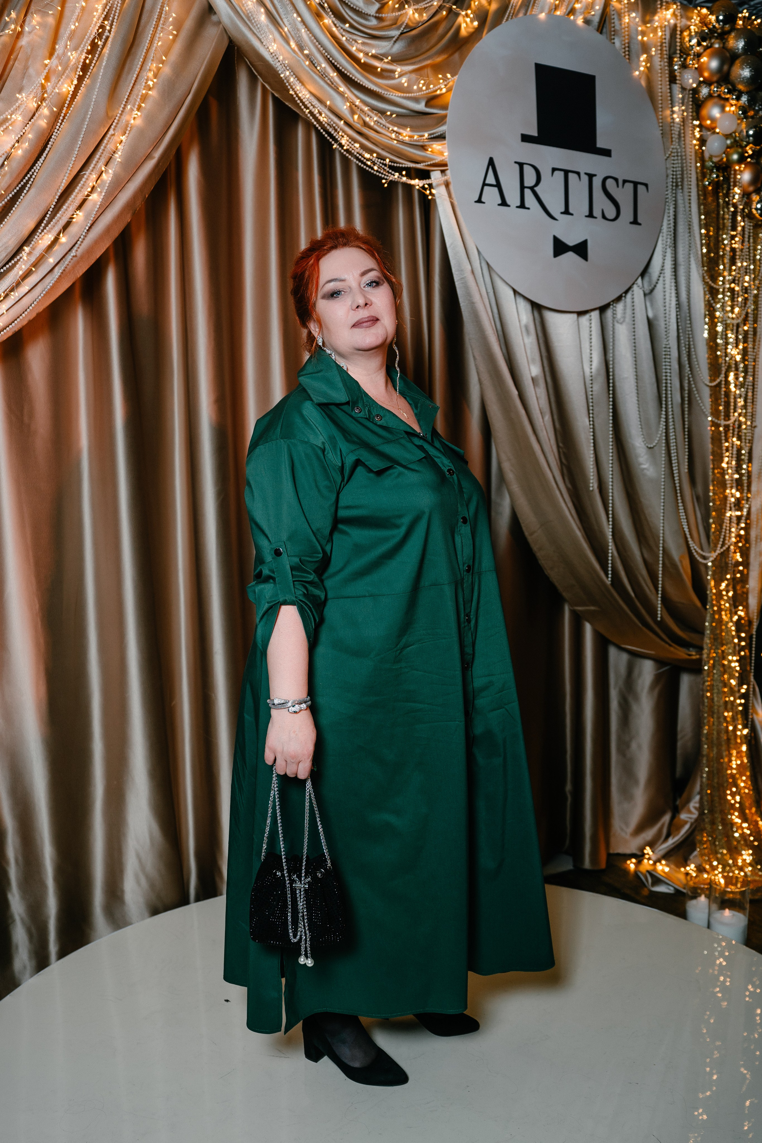 Новогодний вечер в Артисте. Свадебный и семейный фотограф в Воронеже Анастасия Бойко