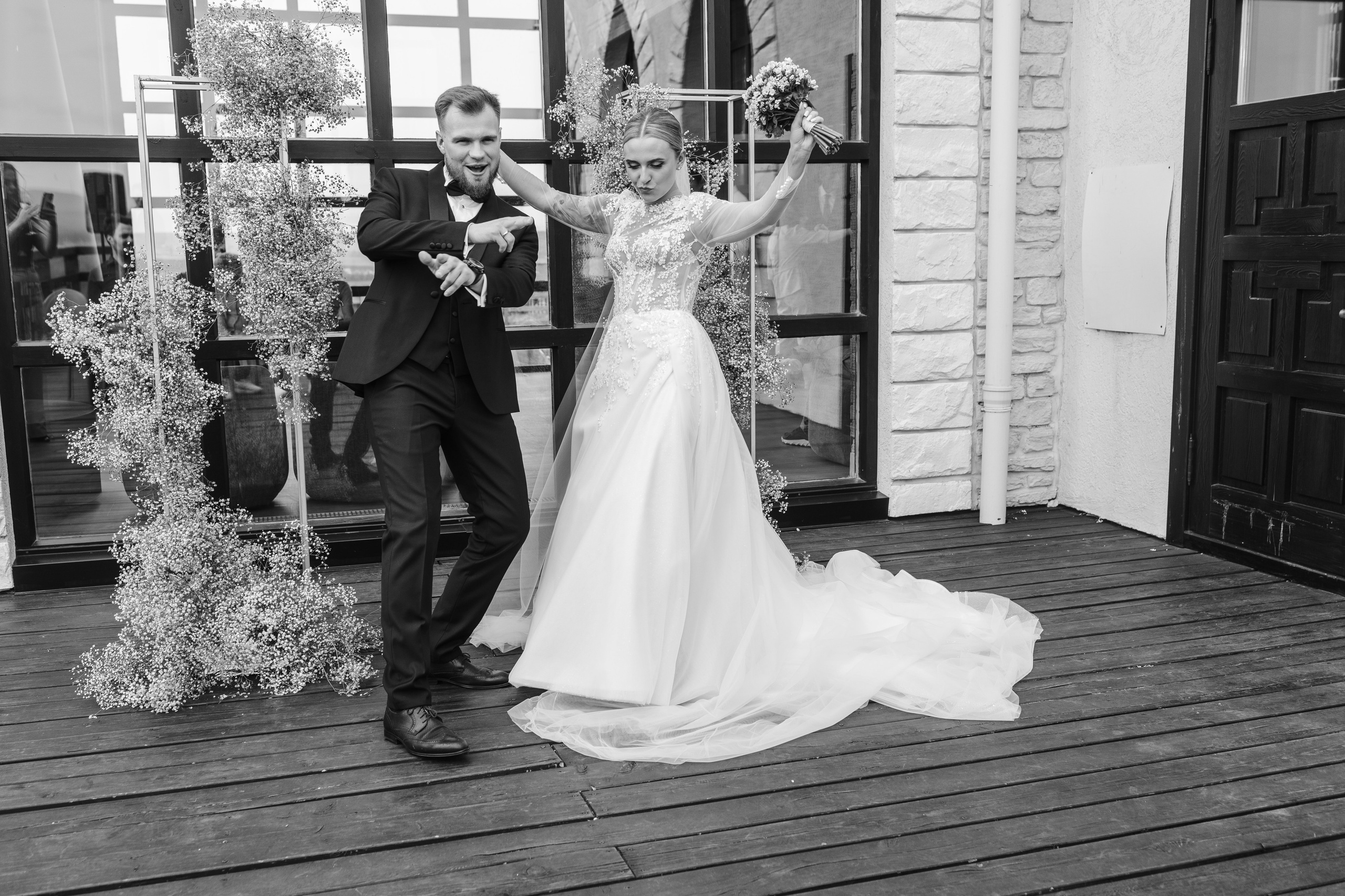 Замечательная свадьба в Белом Замке Шамони в Красноярске. Свадебный фотограф-видеограф в Красноярске Евгений Константинопольский