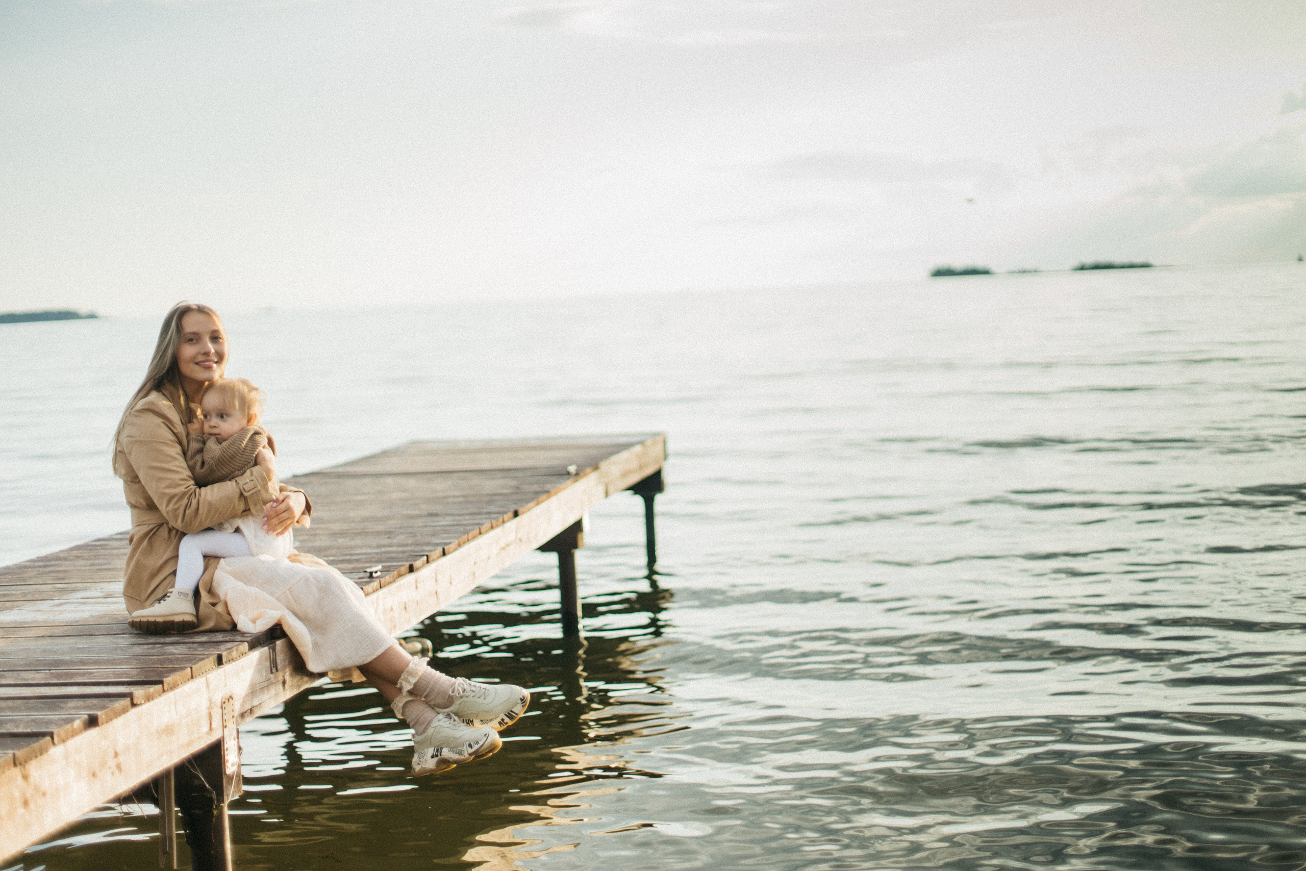 На берегу. Семейный и портретный фотограф в Новосибирске Мария Хлебус