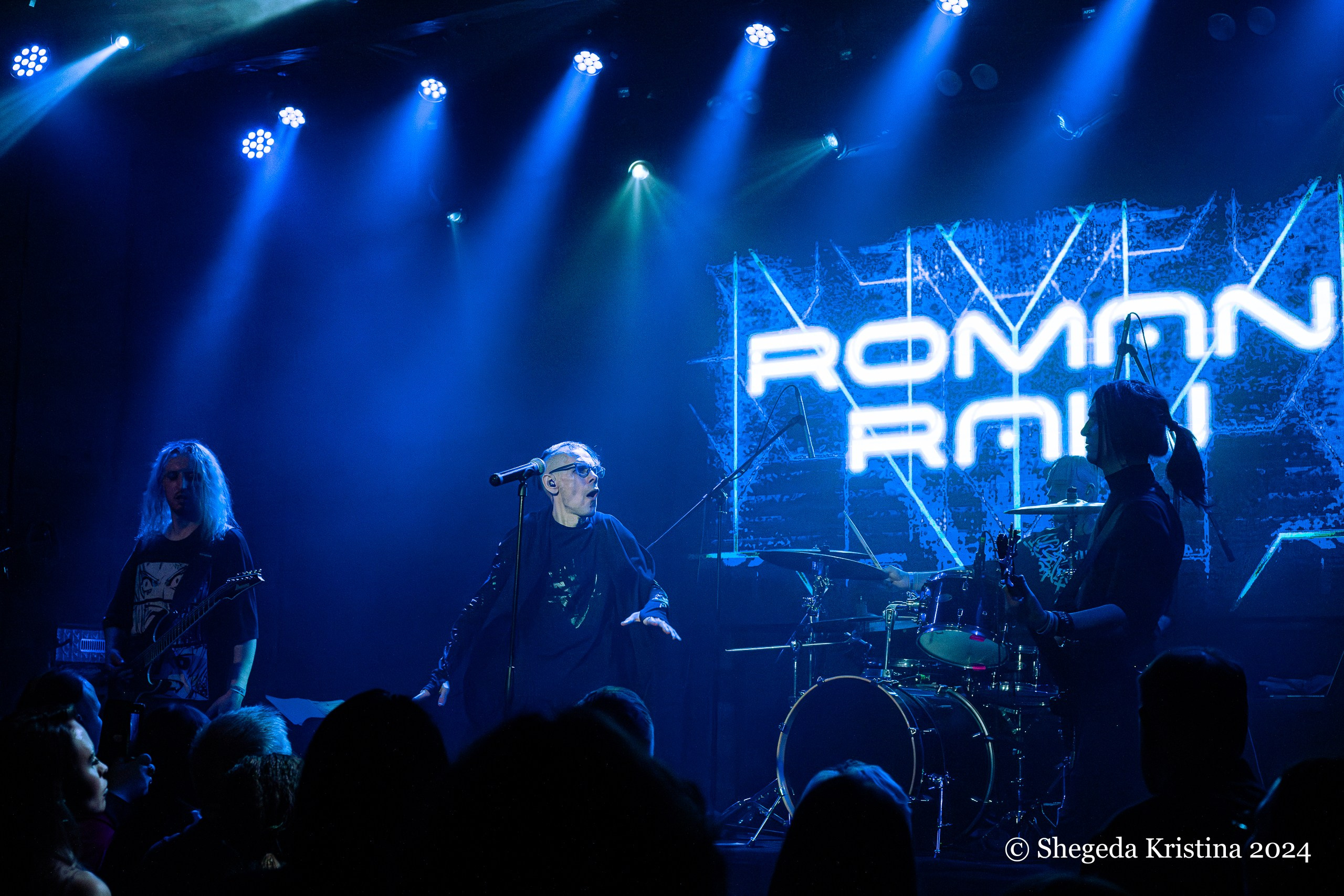 Roman Rain, концерт в клубе Serdce, Питер