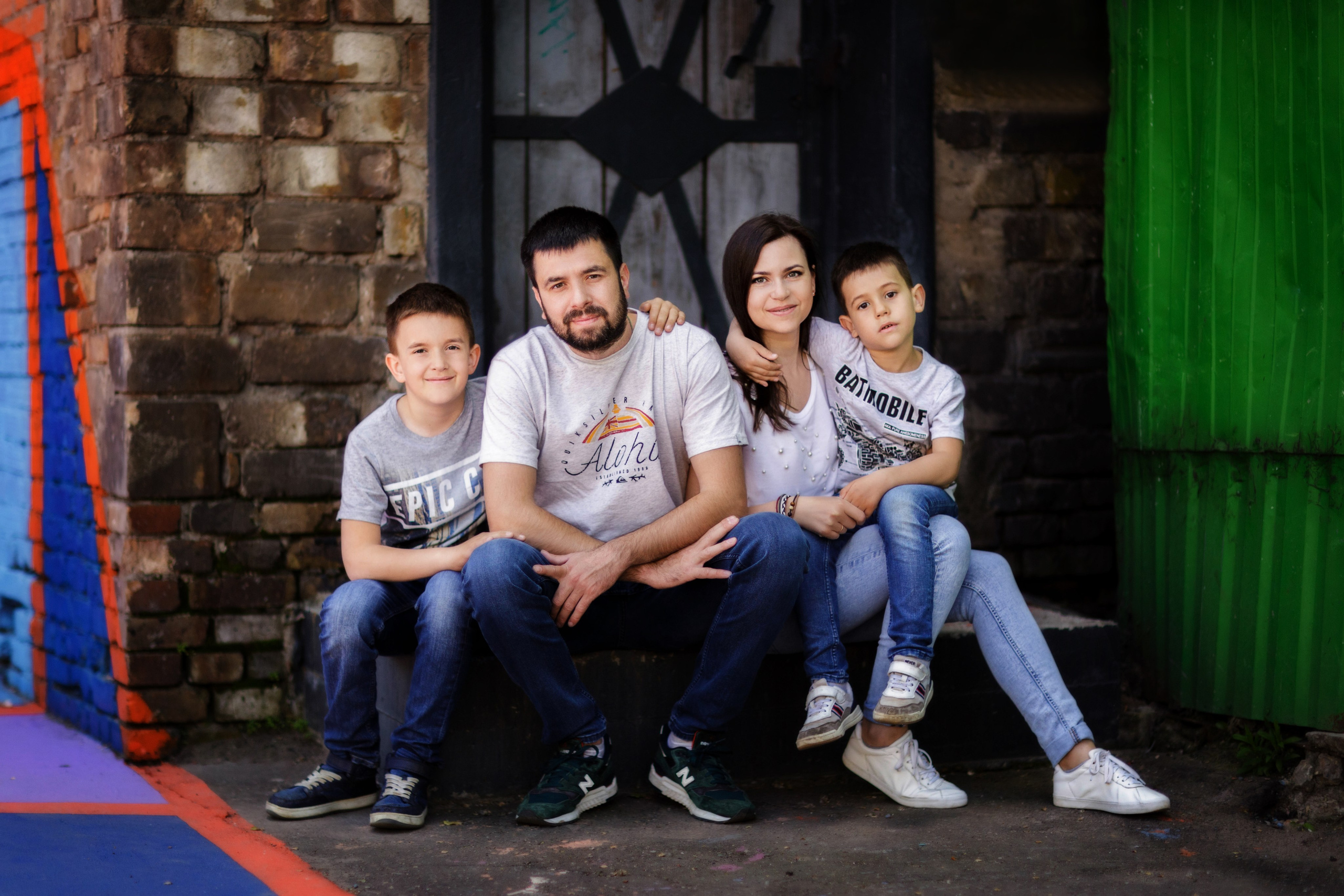 Семейный портрет. Фотограф Денис Гавриленков