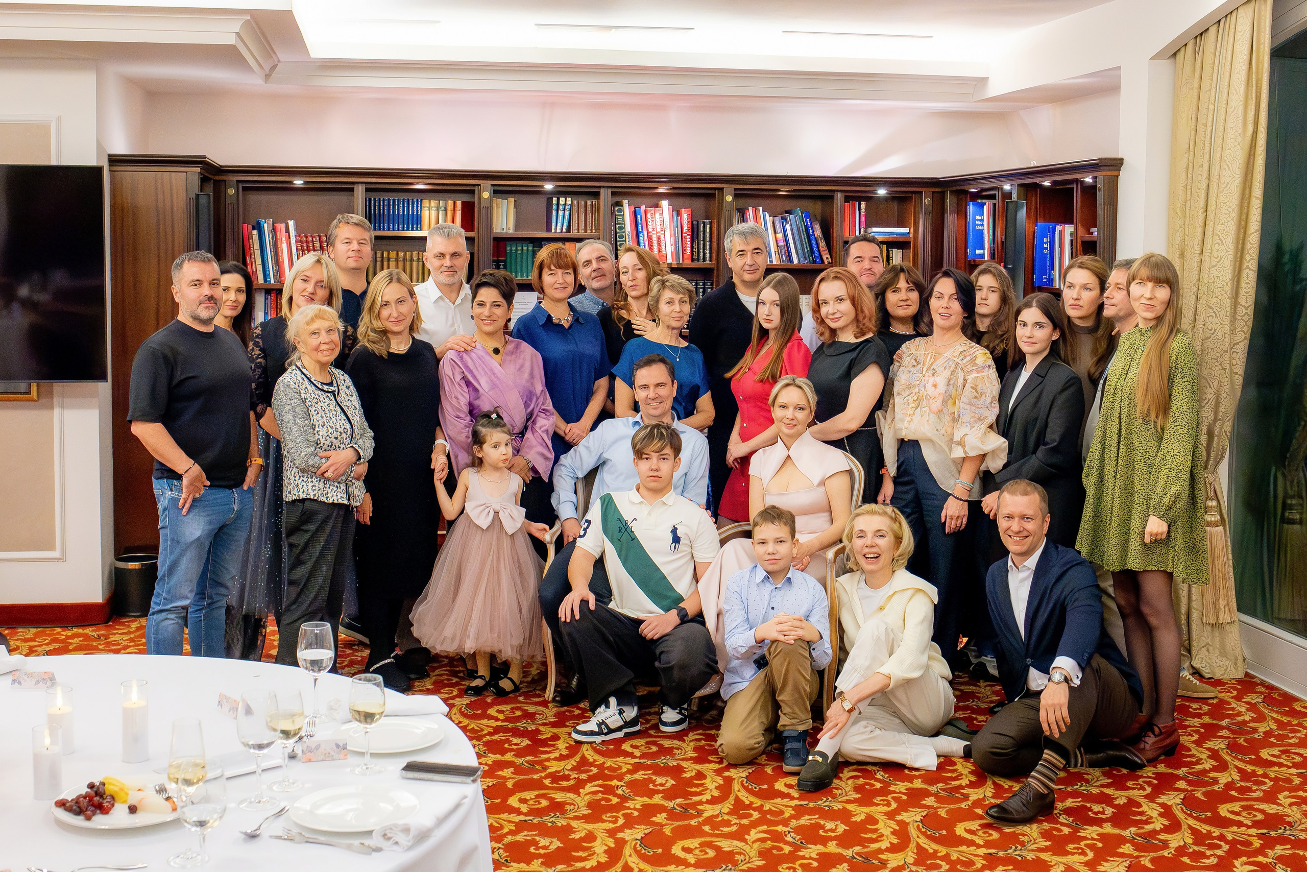 Семейное торжество в гостинице Балчуг. Фотограф и режиссер Московко Екатерина