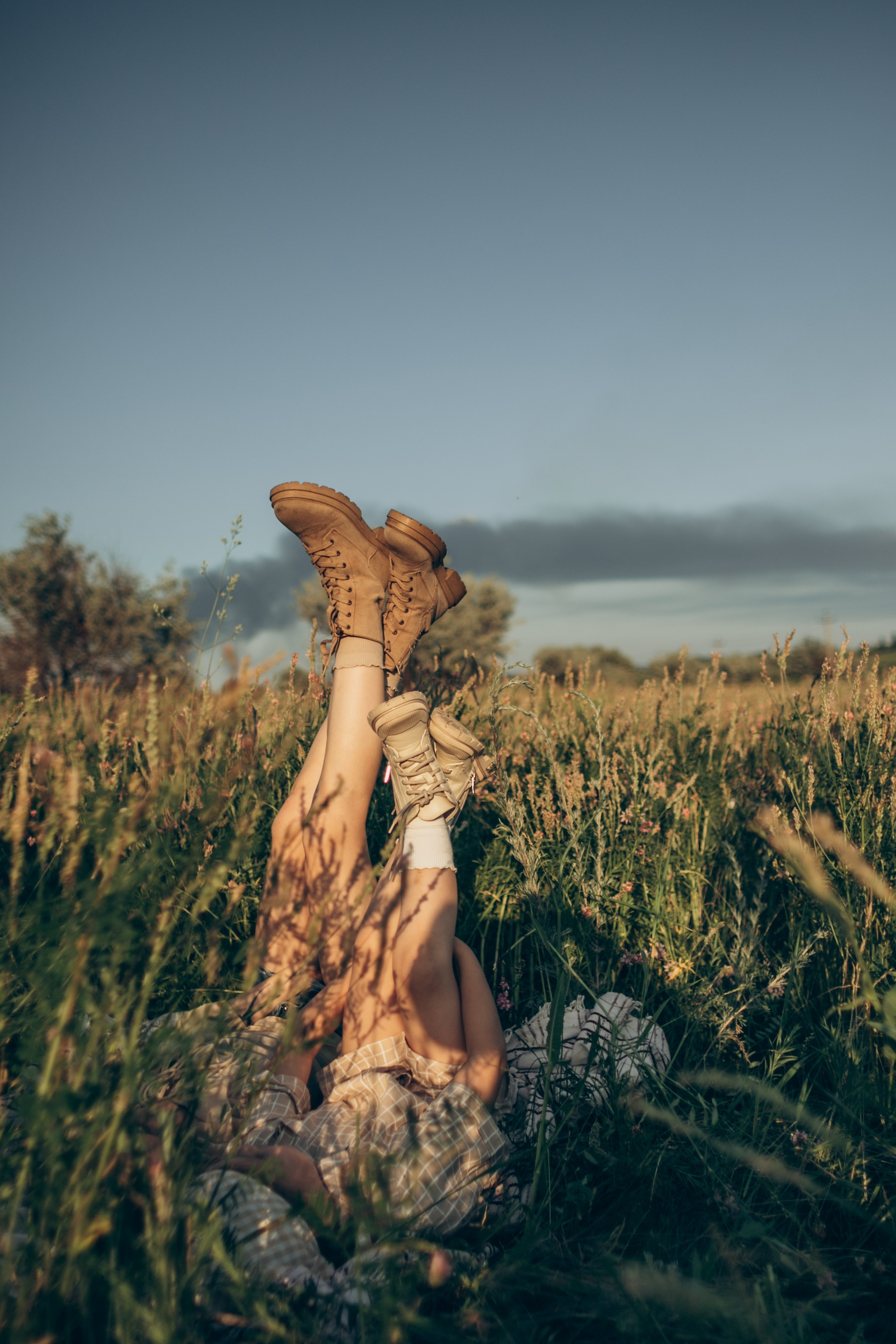 В золотом закате. Фотограф в Саратове