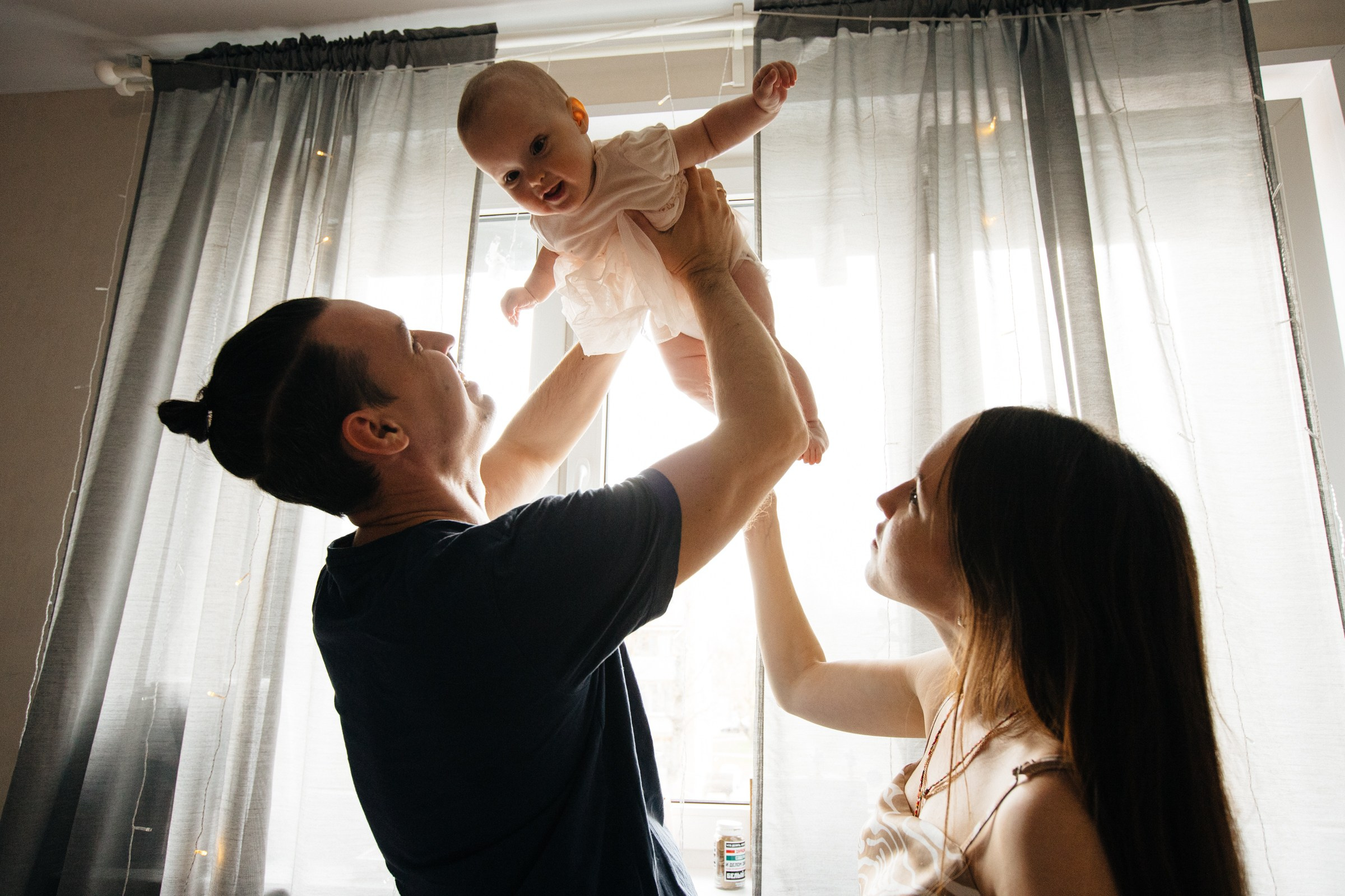 София и родители. Женский и репортажный фотограф Москва Натали Смирнова