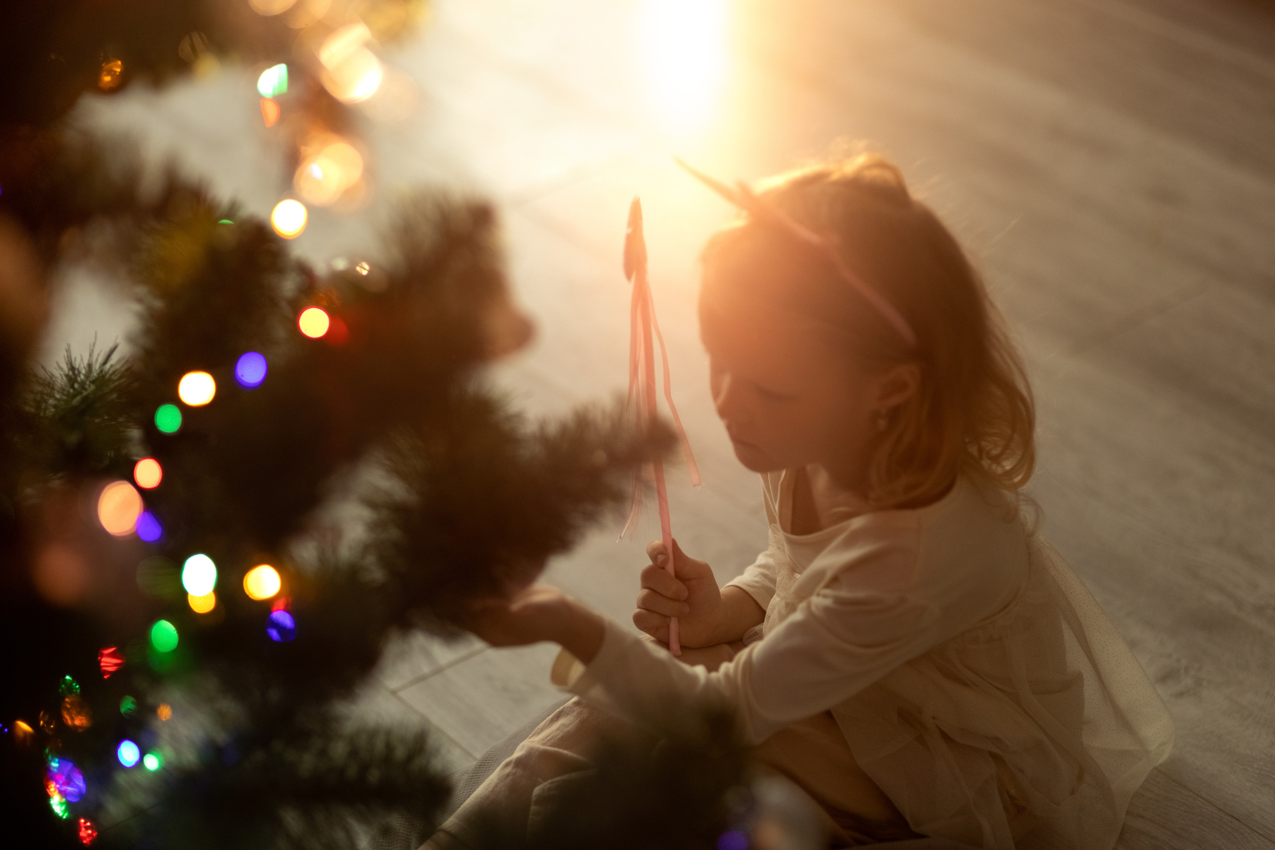 Домашние новогодние. Рисую светом вашу семейную историю фотограф из Перми Александра Камене