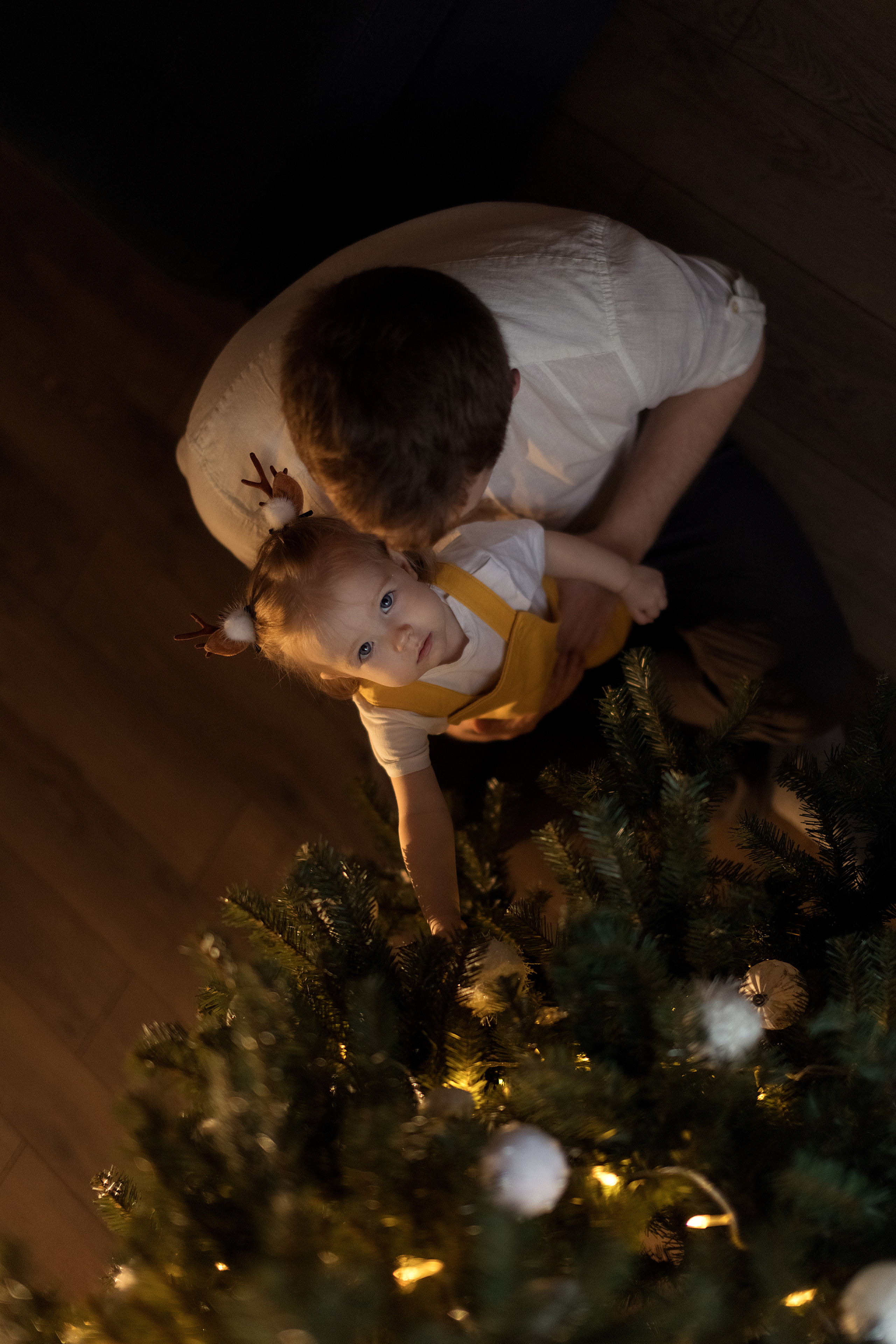 Домашние новогодние. Рисую светом вашу семейную историю фотограф из Перми Александра Камене