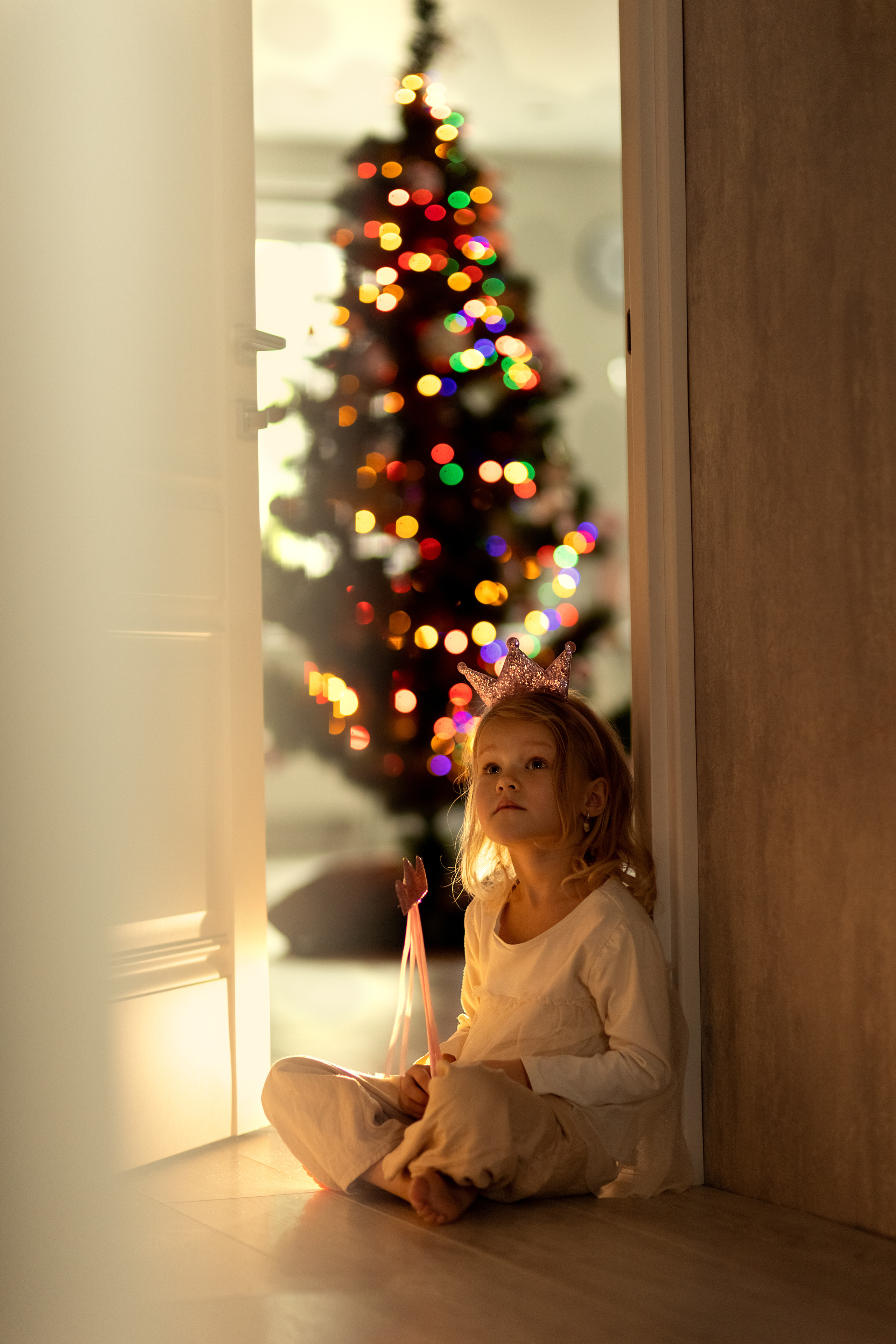 Домашние новогодние. Рисую светом вашу семейную историю фотограф из Перми Александра Камене