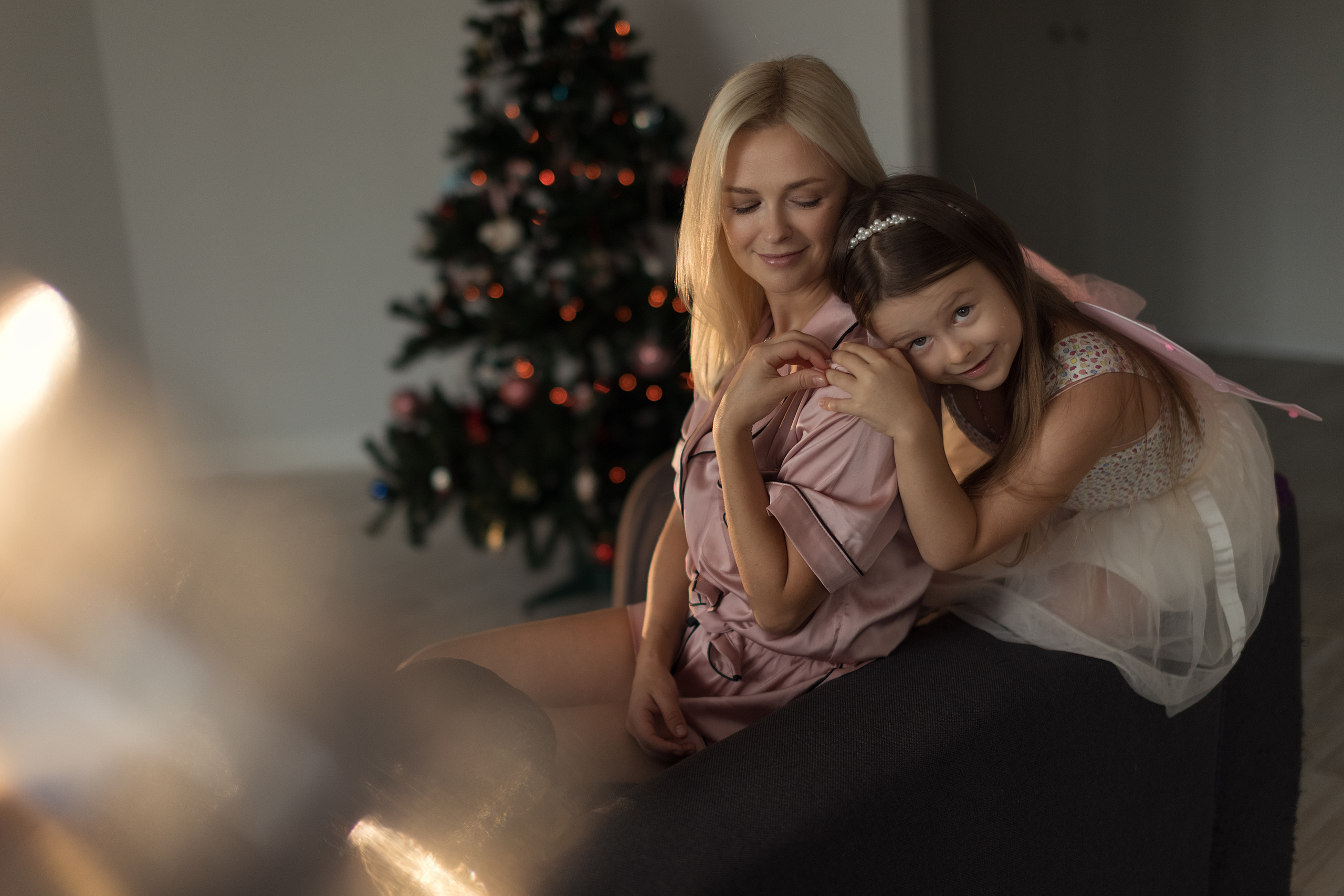 Домашние новогодние. Рисую светом вашу семейную историю фотограф из Перми Александра Камене