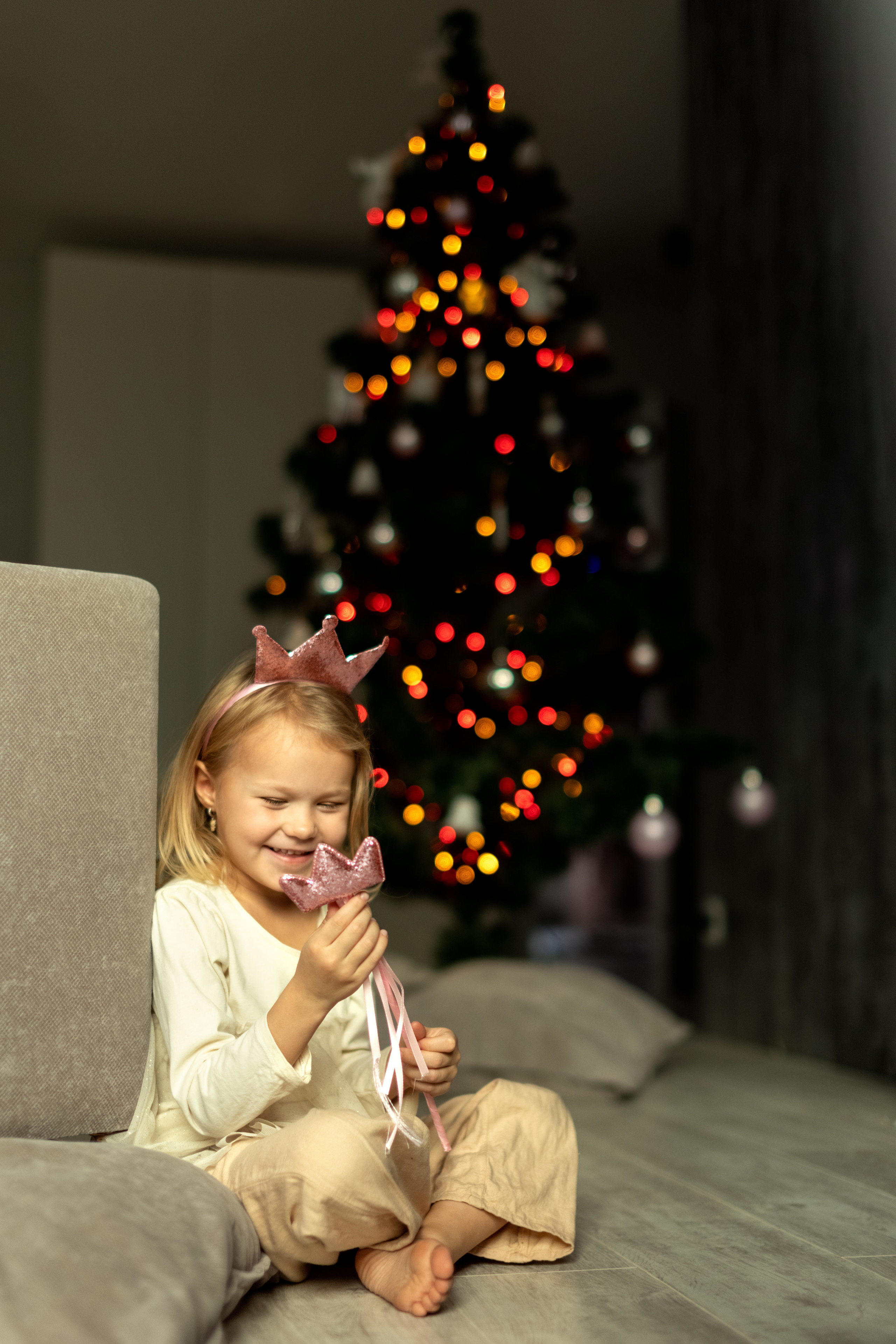 Домашние новогодние. Рисую светом вашу семейную историю фотограф из Перми Александра Камене