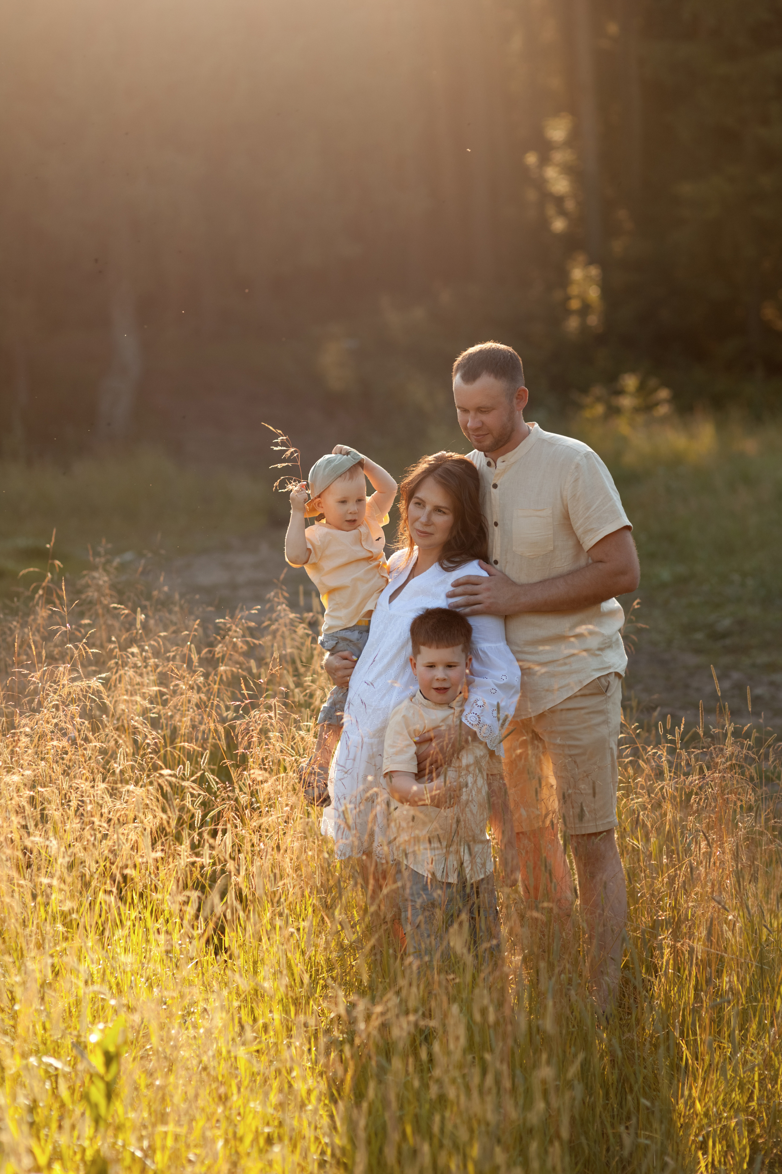 Семья. Рисую светом вашу семейную историю фотограф из Перми Александра Камене