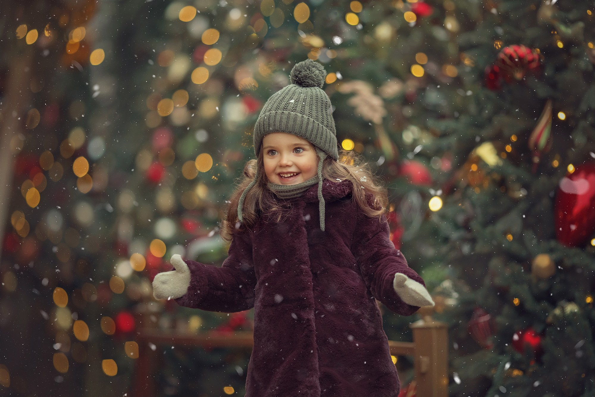Новогодняя Москва. Семейный фотограф Микульская Ирина