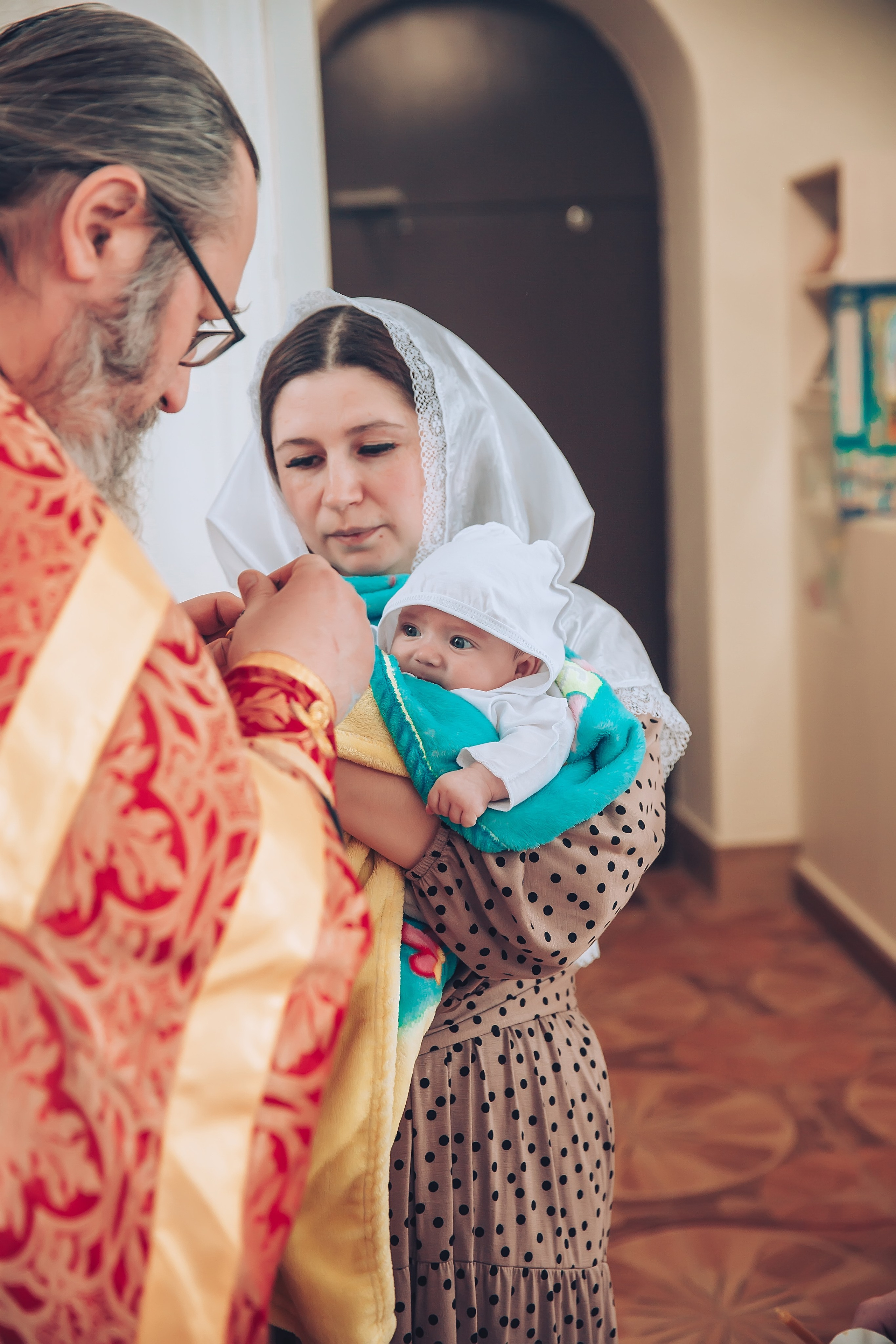 Крещение Анастасии. Школьный и детский фотограф Старожилово