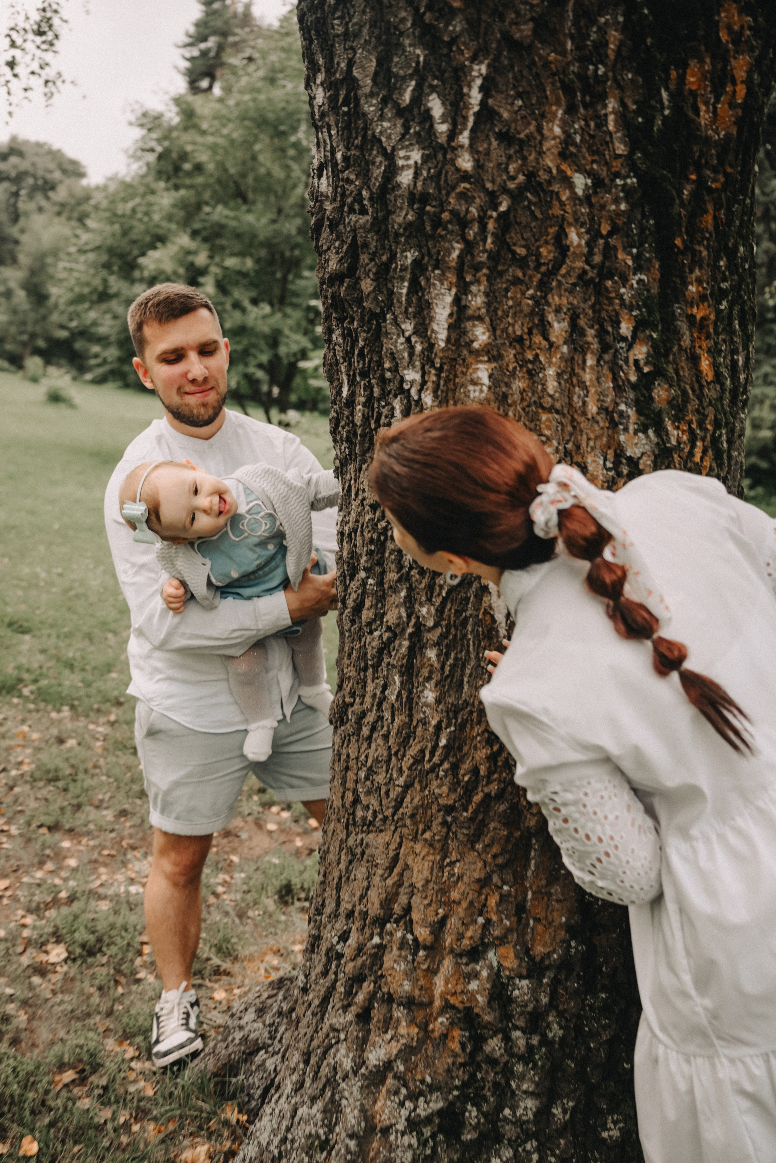 Семья в парке. Фотограф Анастасия Монах