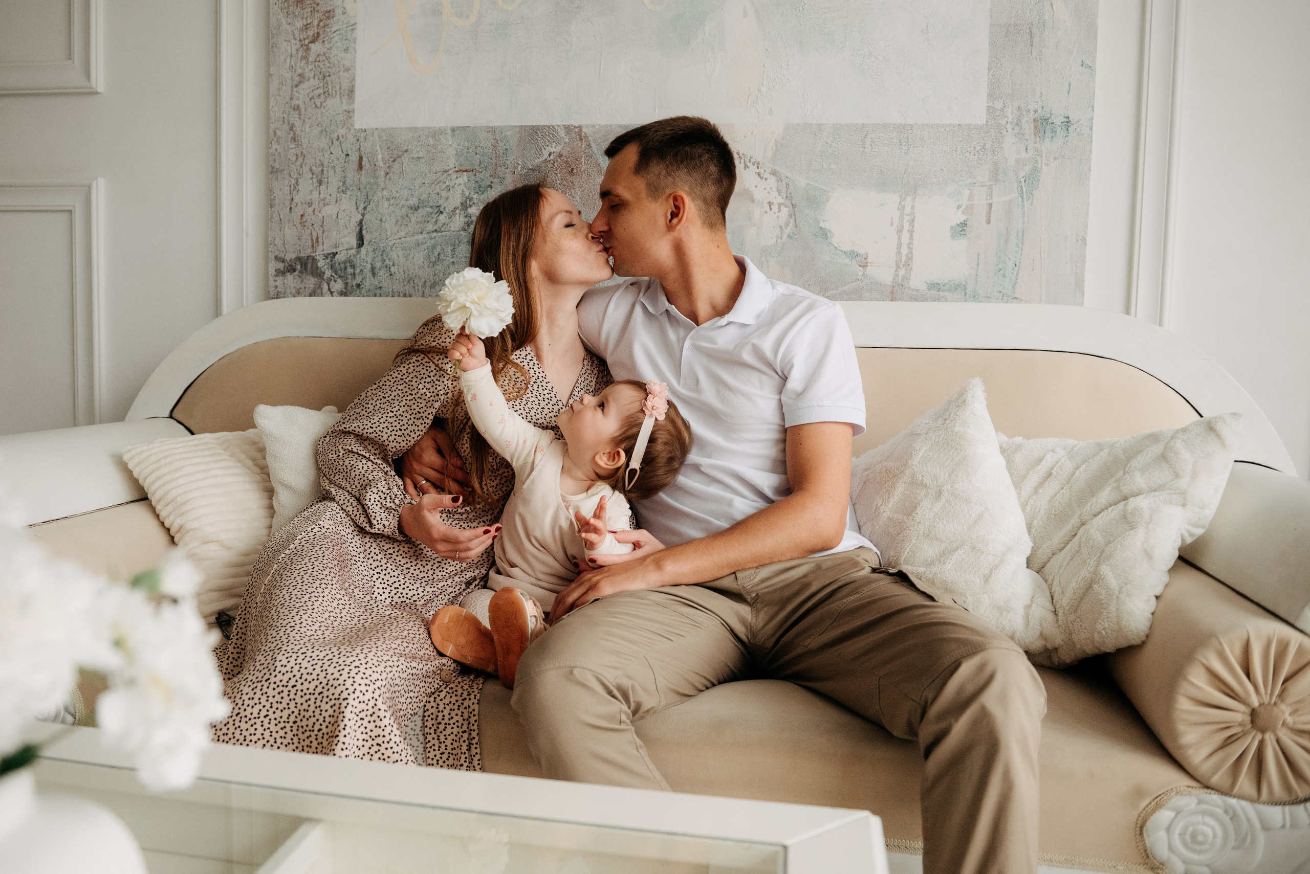 Мария + Юра + Кира. Фотограф в Санкт-Петербурге Пономарева Юлия