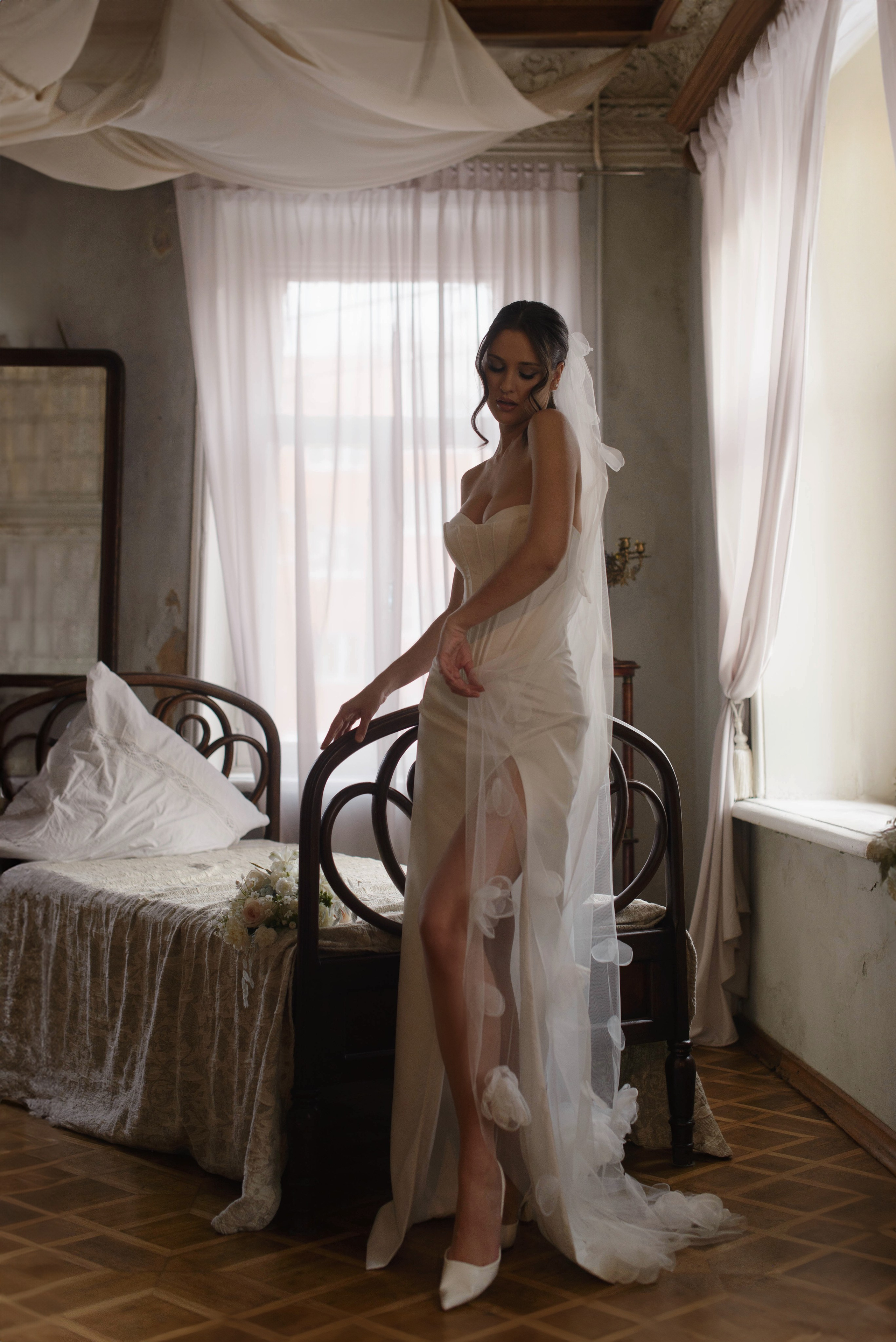 Утро невесты. Винтаж. Анастасия. Фотограф в Нижнем Новгороде 17momets