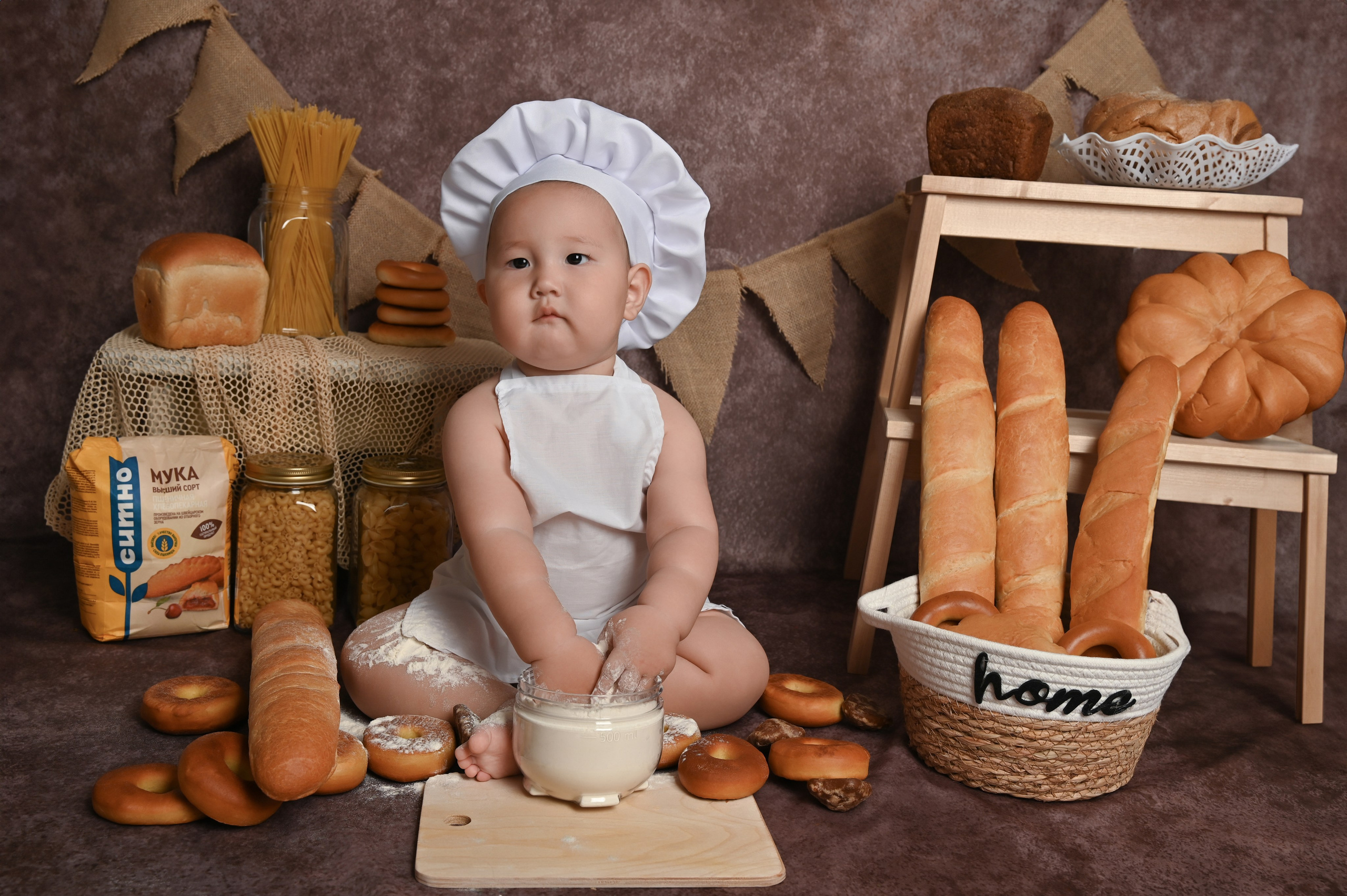 Годик Амирлана. Фотограф Новорожденных и семейный Элла Огай г. Сатпаев