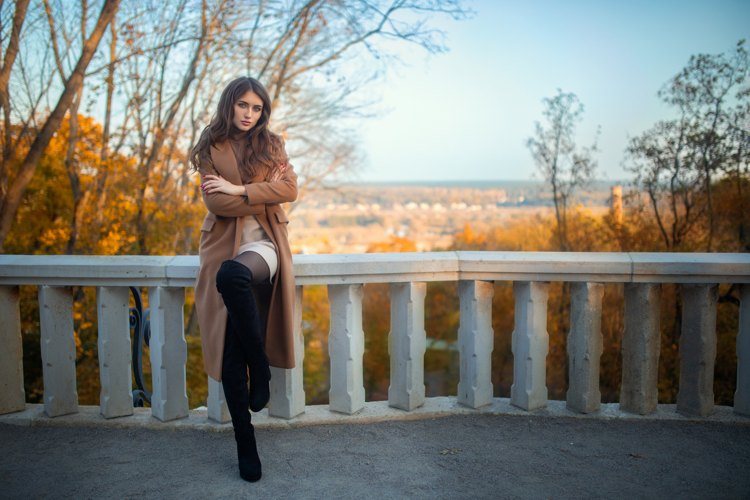 Осенняя съемка с Анастасией на природе в формате для «себя»