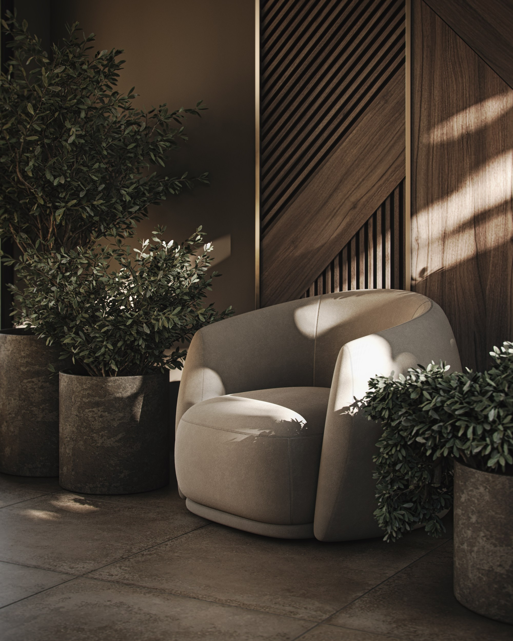 The main role is rays. 3D Визуализация // Reiterrrr