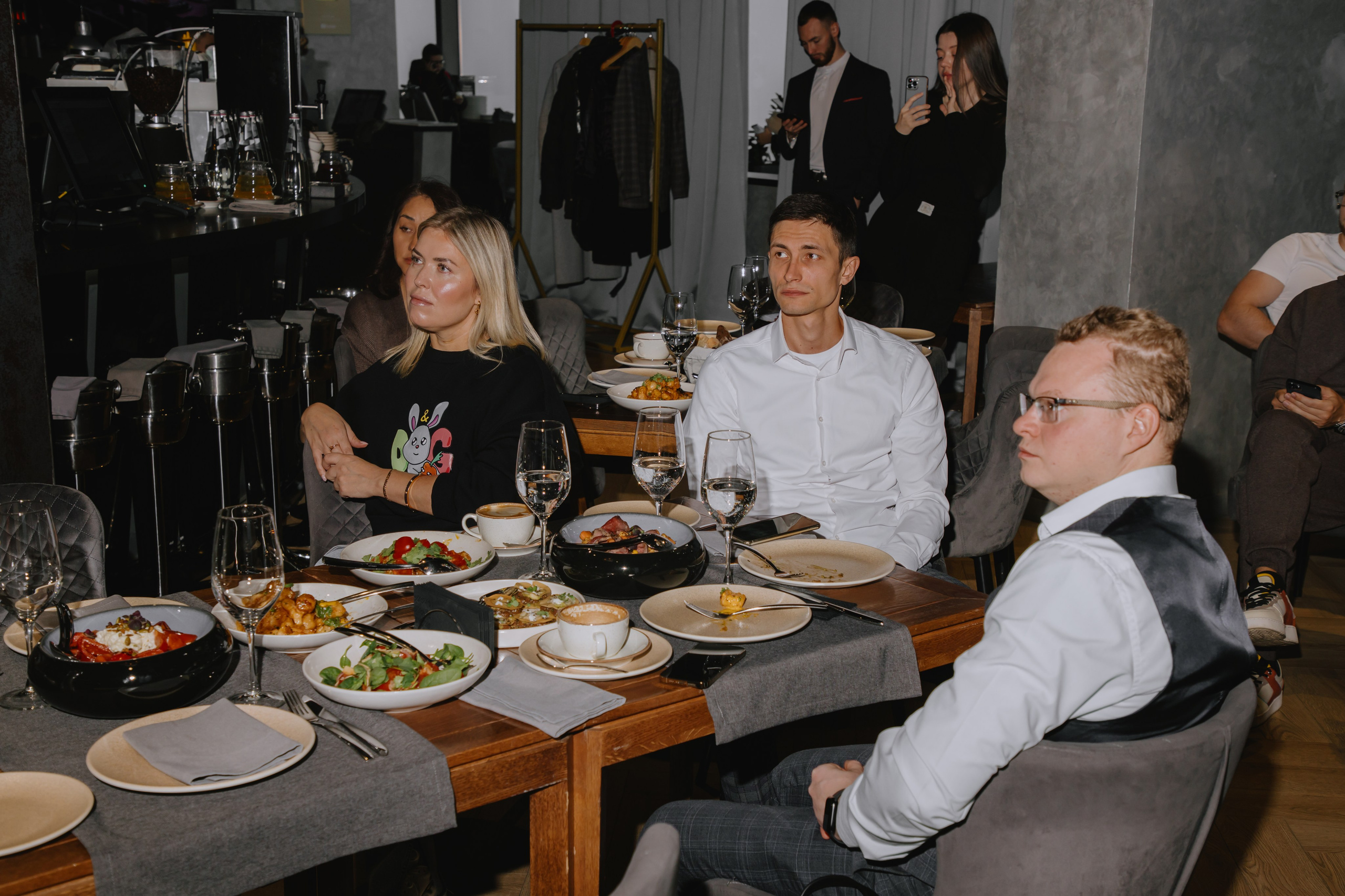 Бизнес завтрак на 89 этаже. Фотограф в Москве и Санкт-Петербурге Дарина