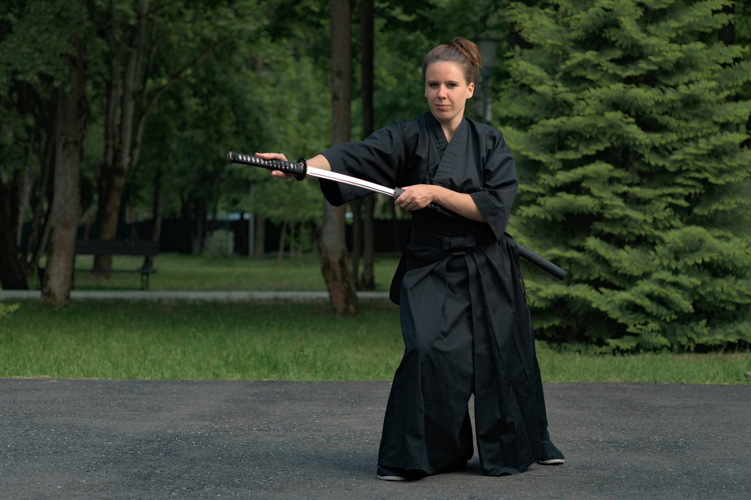 Летние тренировочные боры Школы Боевых Искусств «МОН» 2022 г. Катя, катана