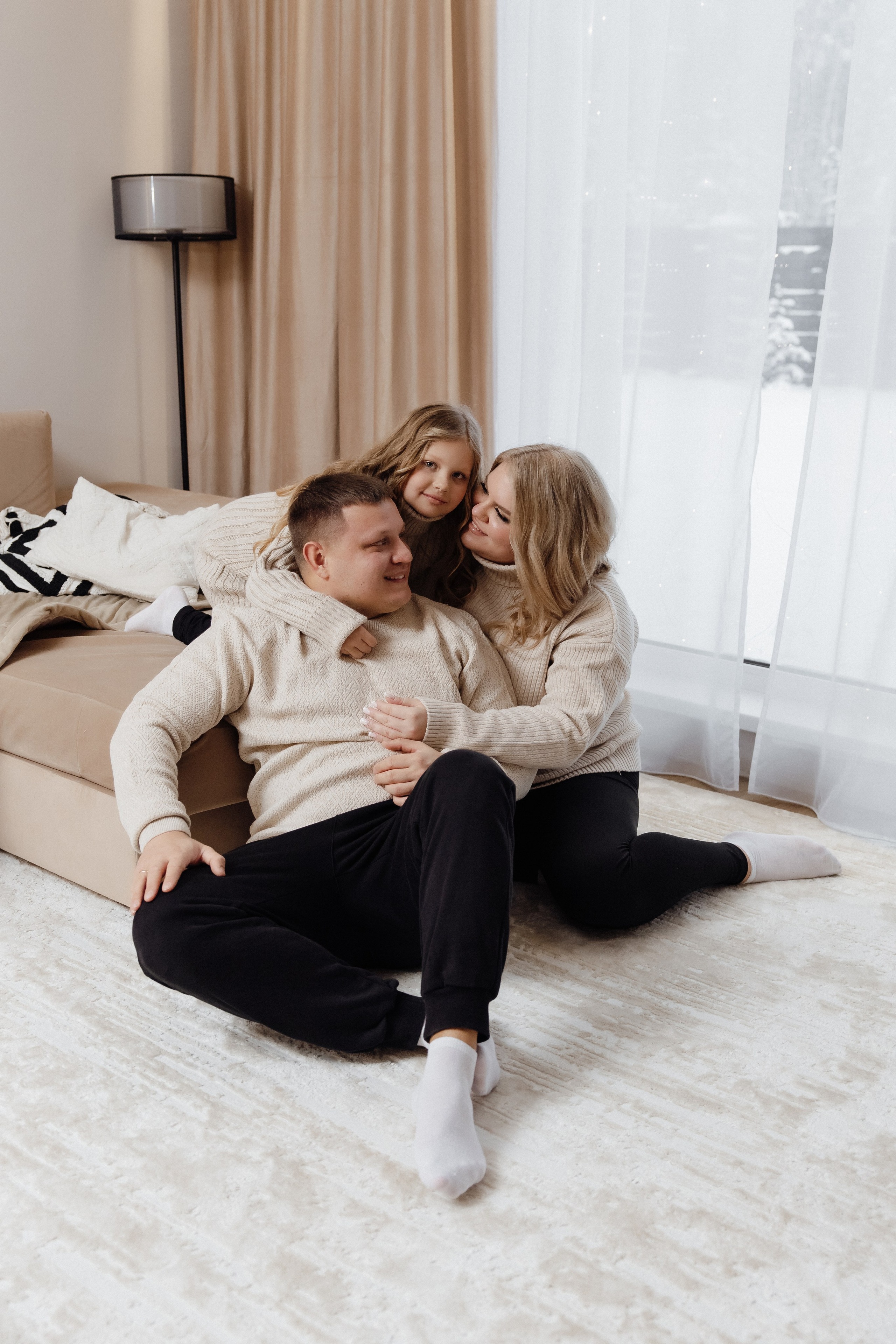 Домашняя новогодняя. Семейный и свадебный фотограф в Челябинске Мария Леонтьева