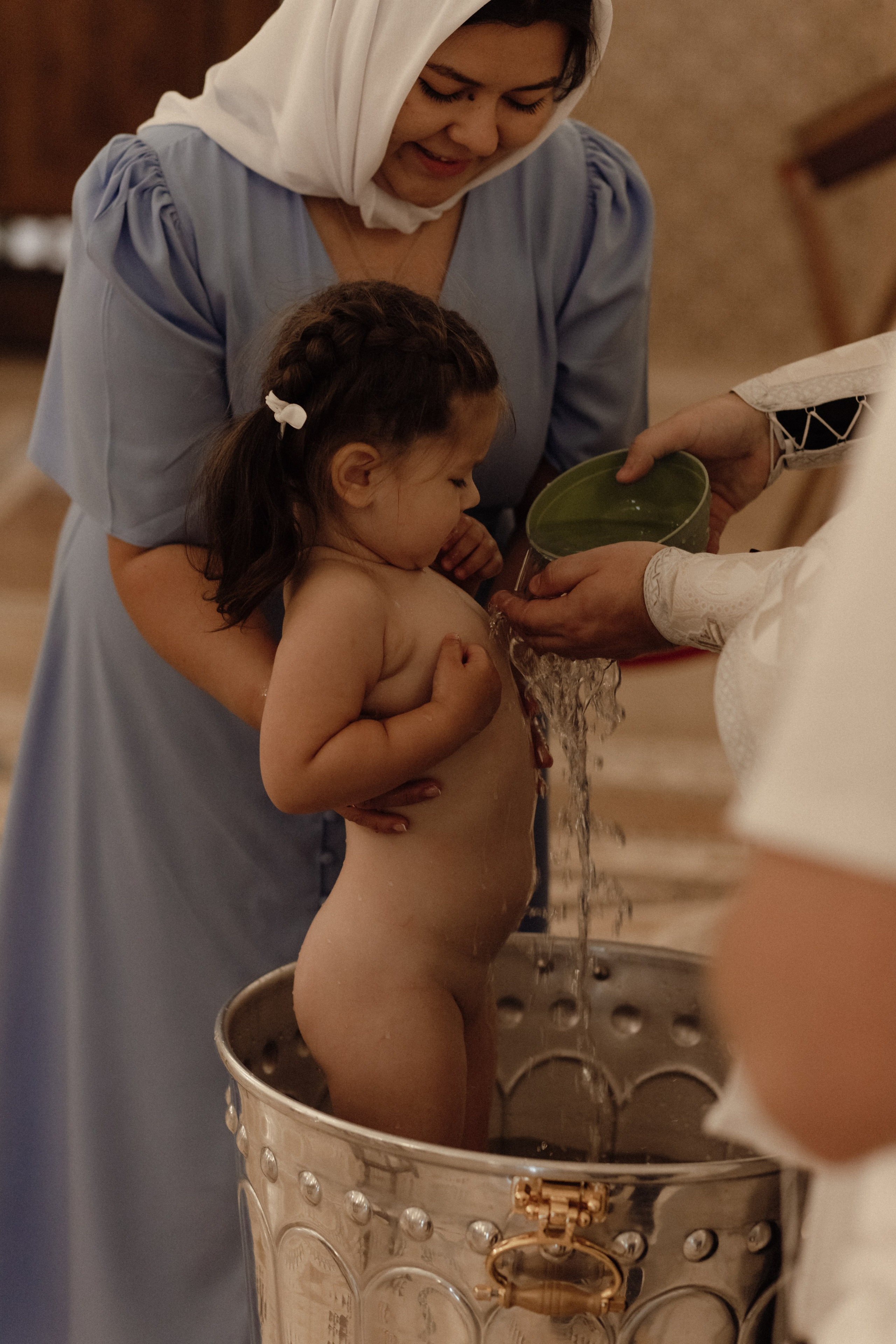 Крещение Киры. Семейный и свадебный фотограф в Челябинске Мария Леонтьева