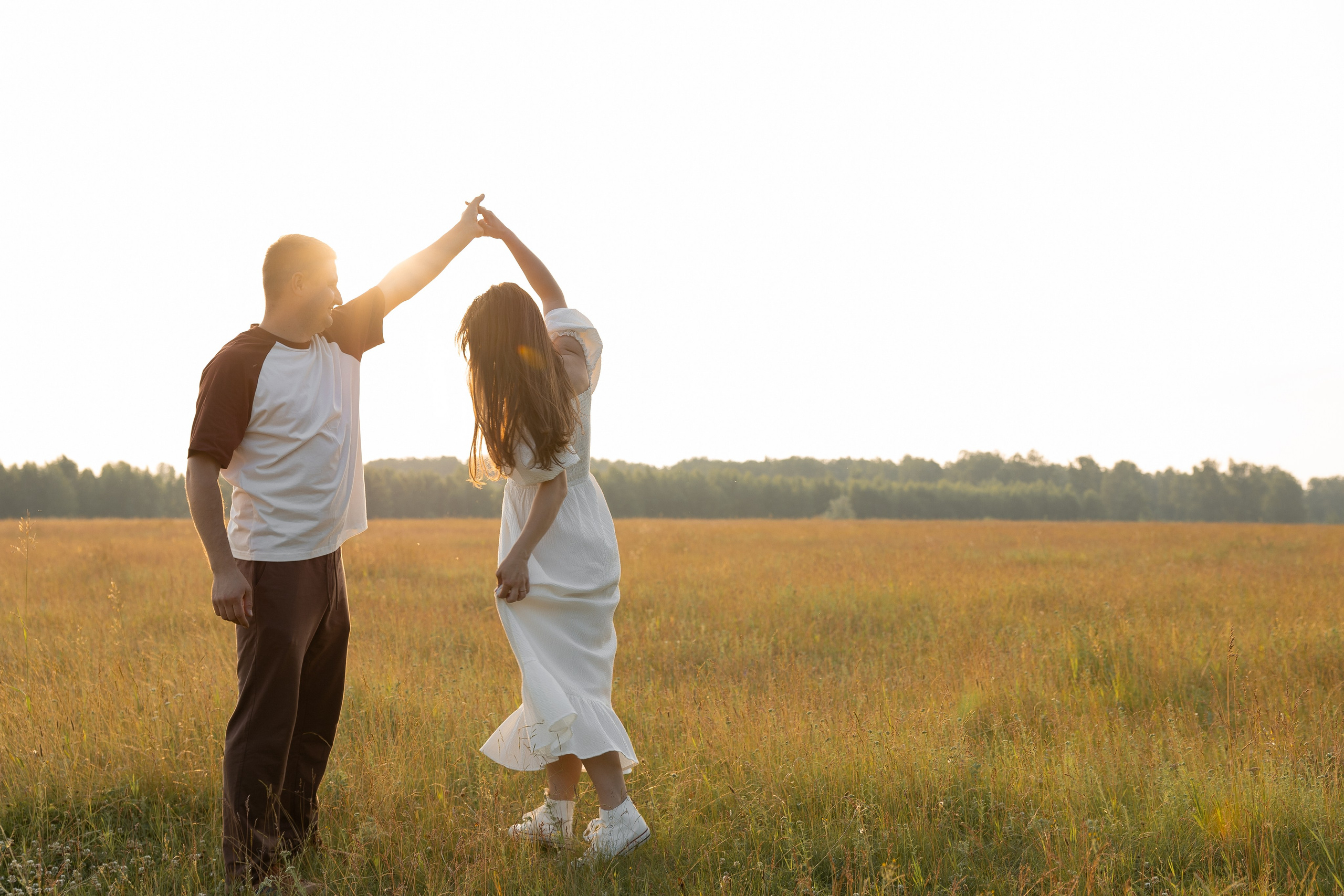 В поле. Семейный и свадебный фотограф в Челябинске Мария Леонтьева