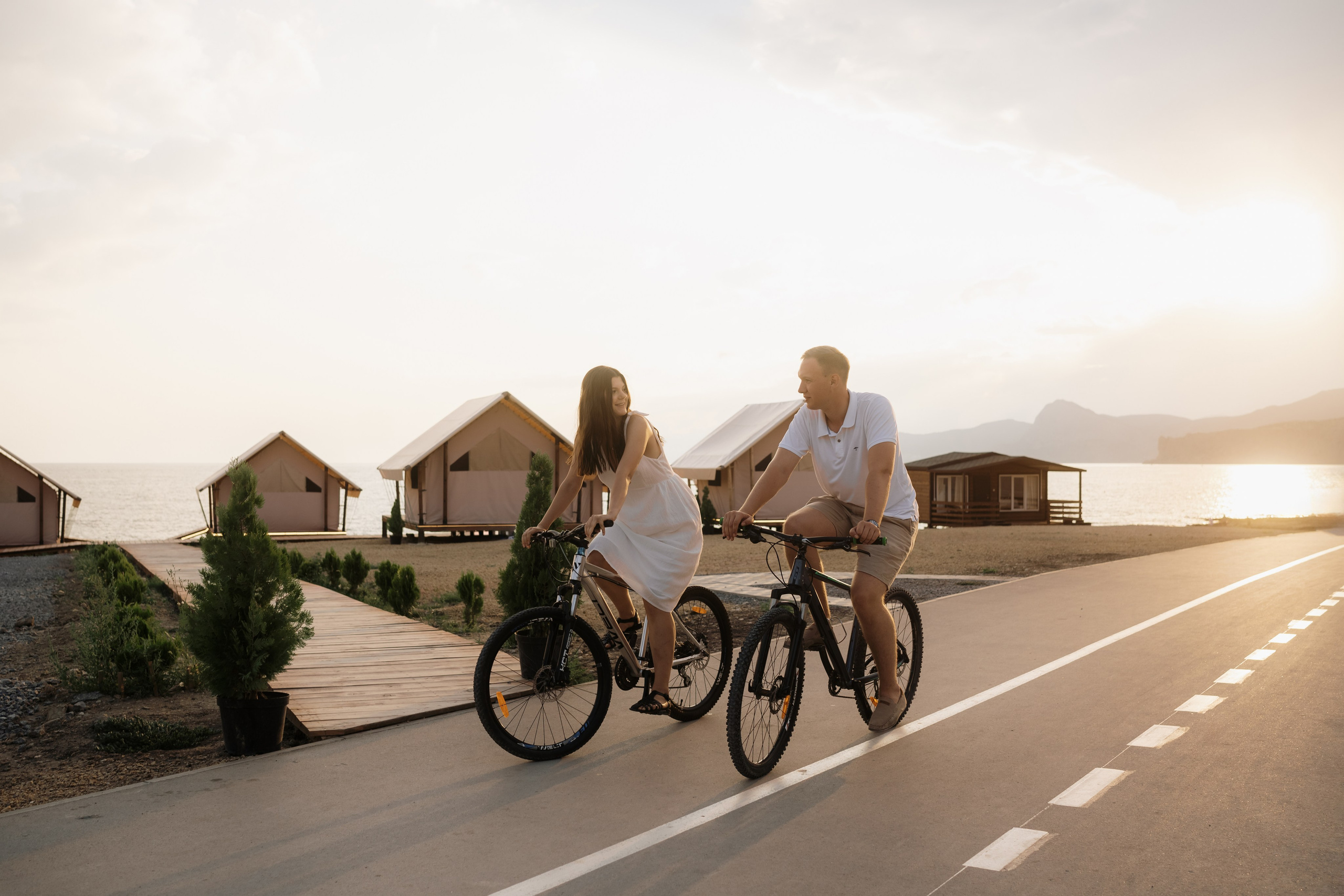 Свидание с ветерком. Свадебный и портретный фотограф Алена Седининна в Крыму