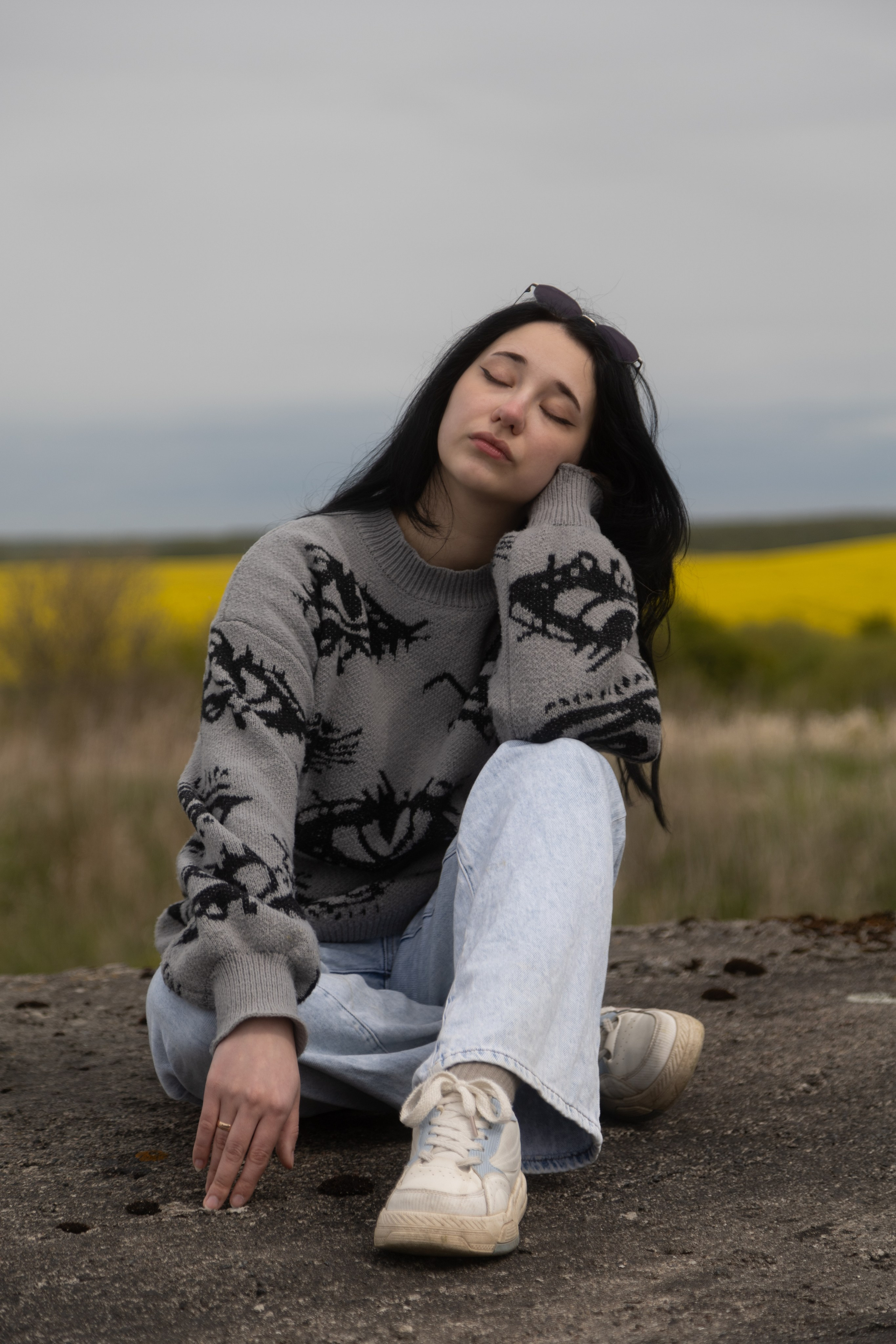 Полина Л — (Рапсовое поле). — Digital Noise —