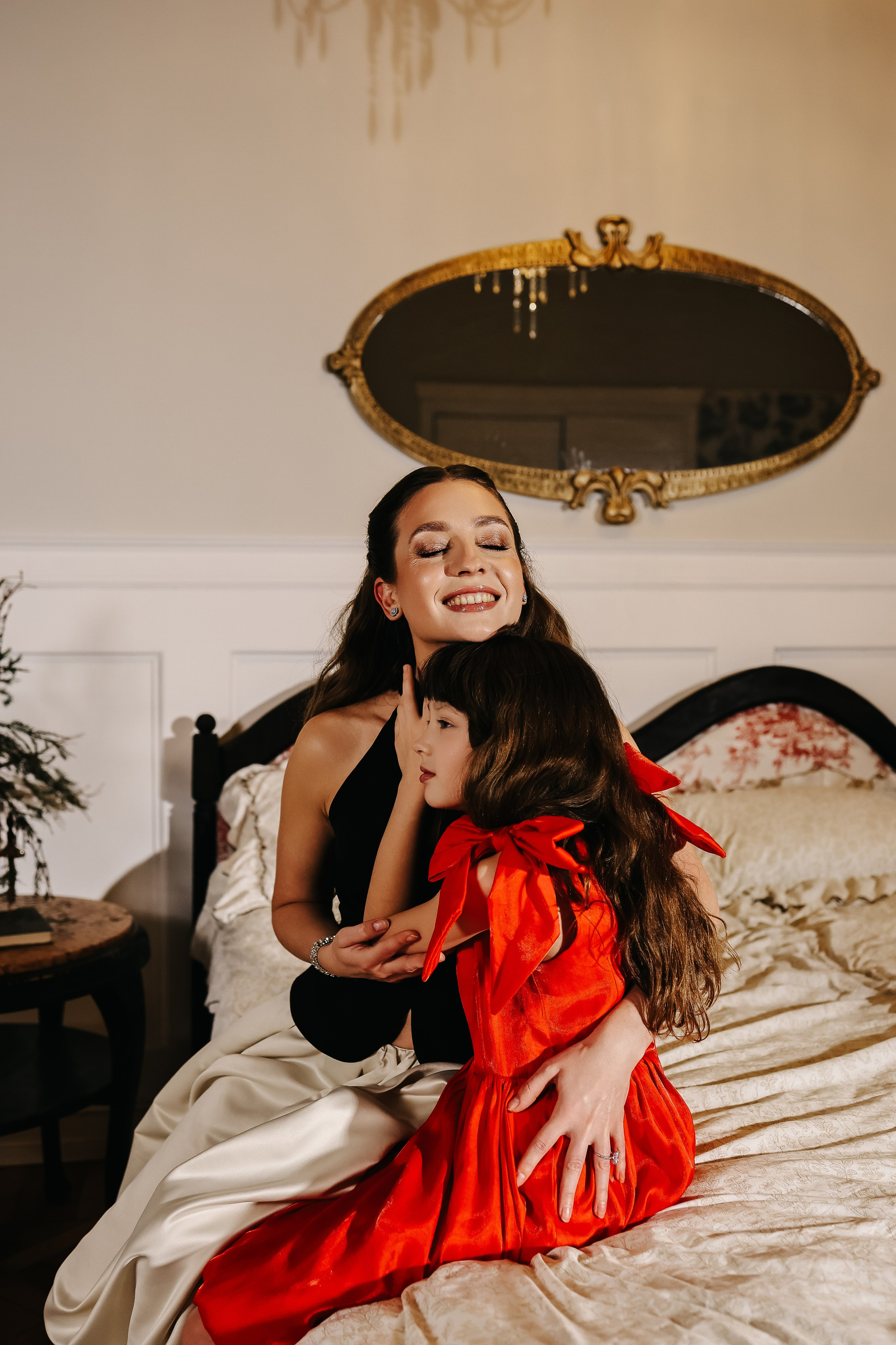 Новогодняя история Людмилы и Полины. Свадебный и семейный фотограф в Воронеже Ксения Воротникова