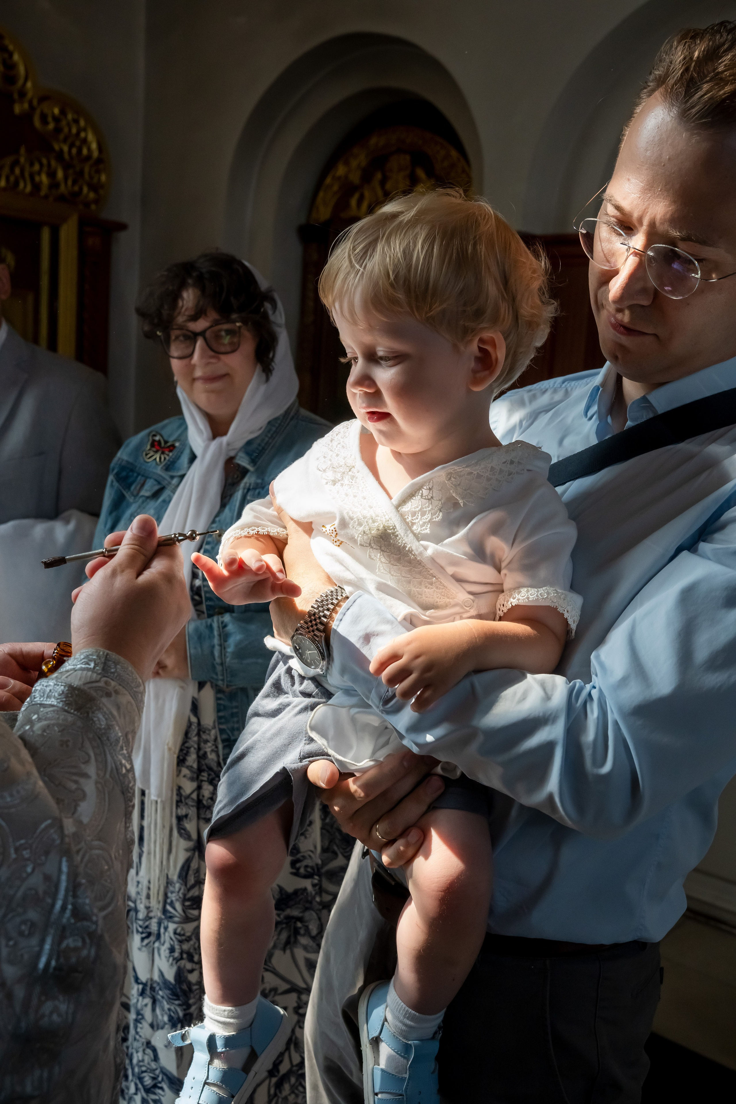 Крещение Анатолия. Студийный и портретный фотограф в САНКТ-ПЕТЕРБУРГЕИрина Махаон