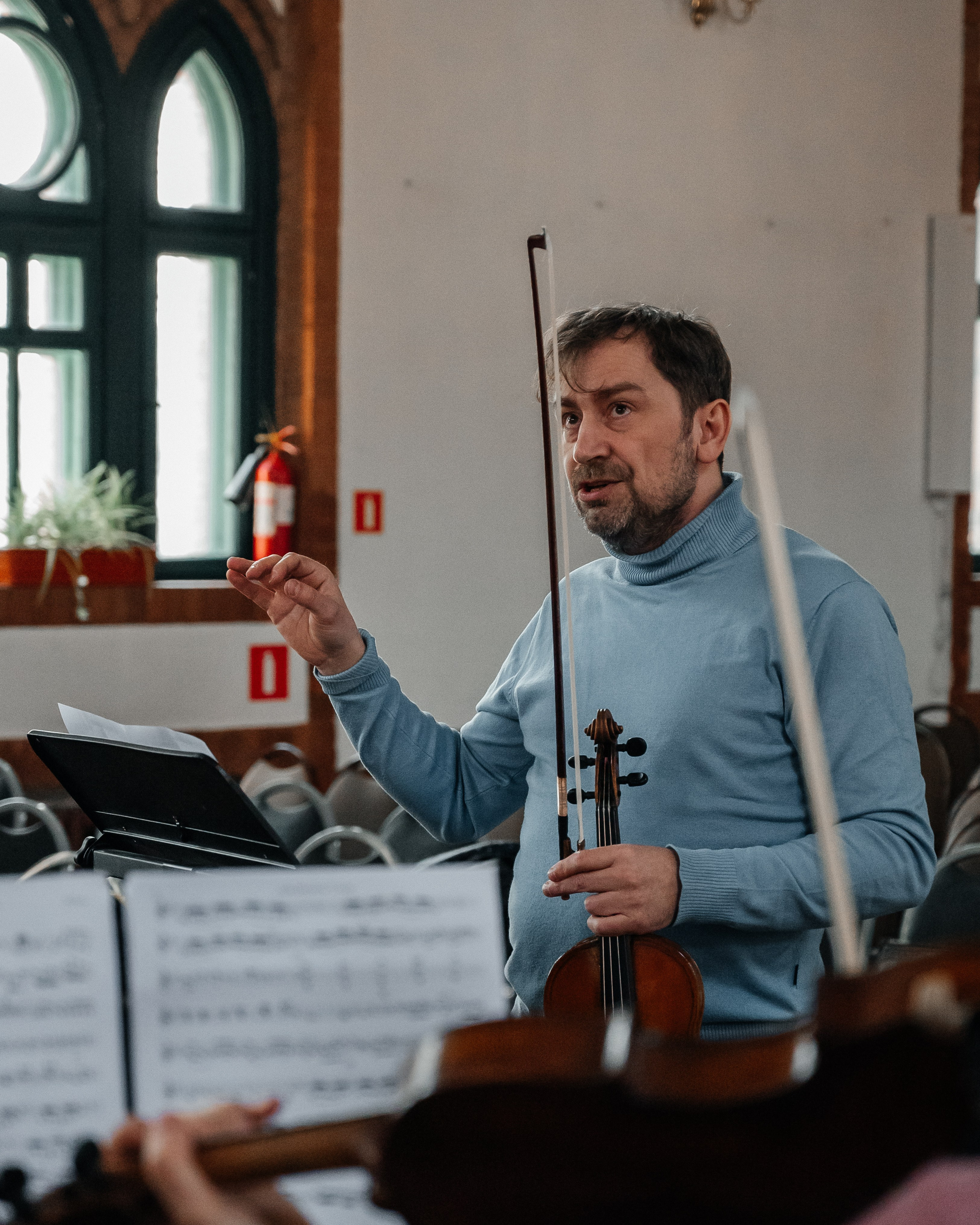 Репортажка репетиции оркестра. Портретный и семейный фотограф Владивосток Андрей Липатов