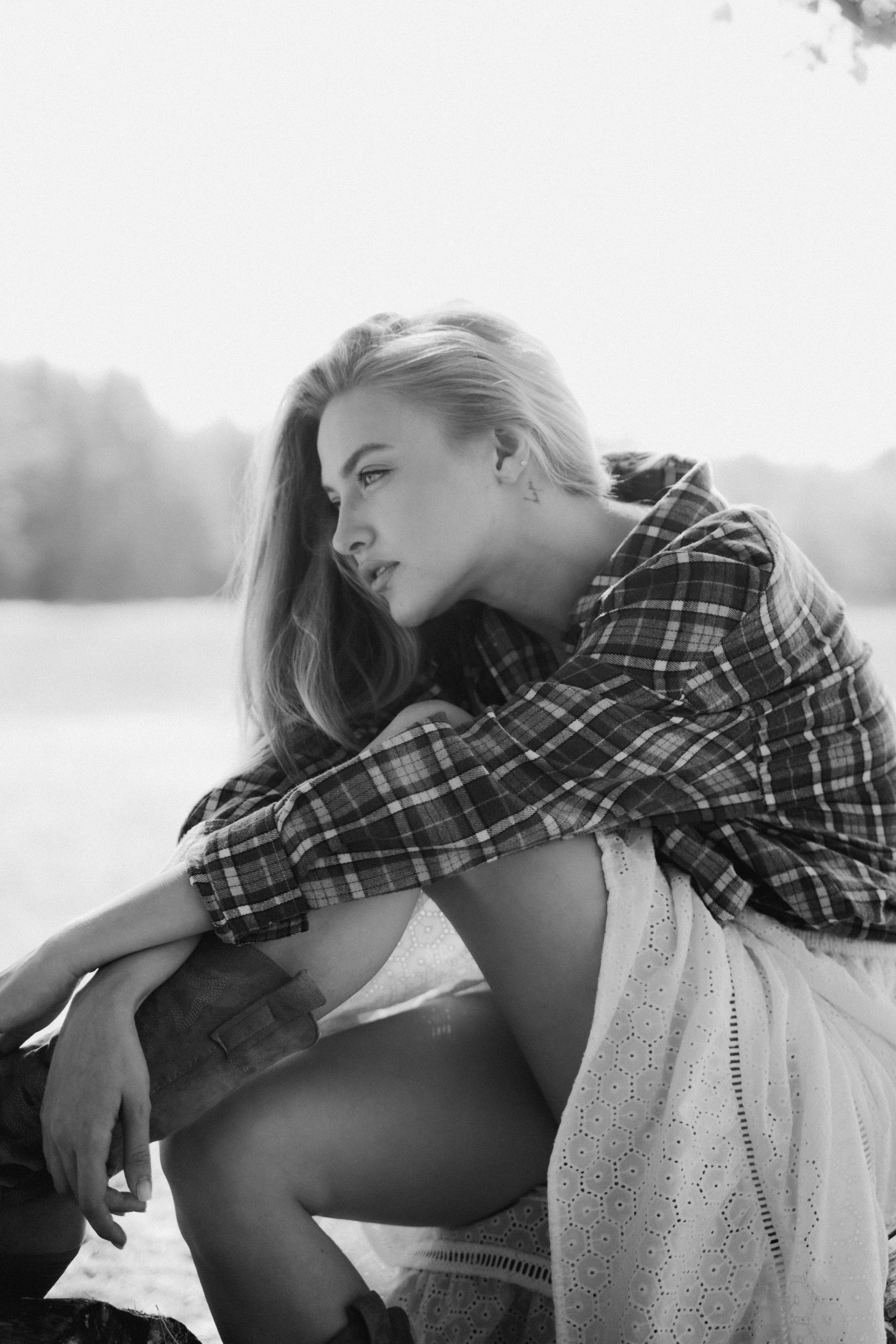 Ветер в волосах. Творческий фотограф Аня Волк