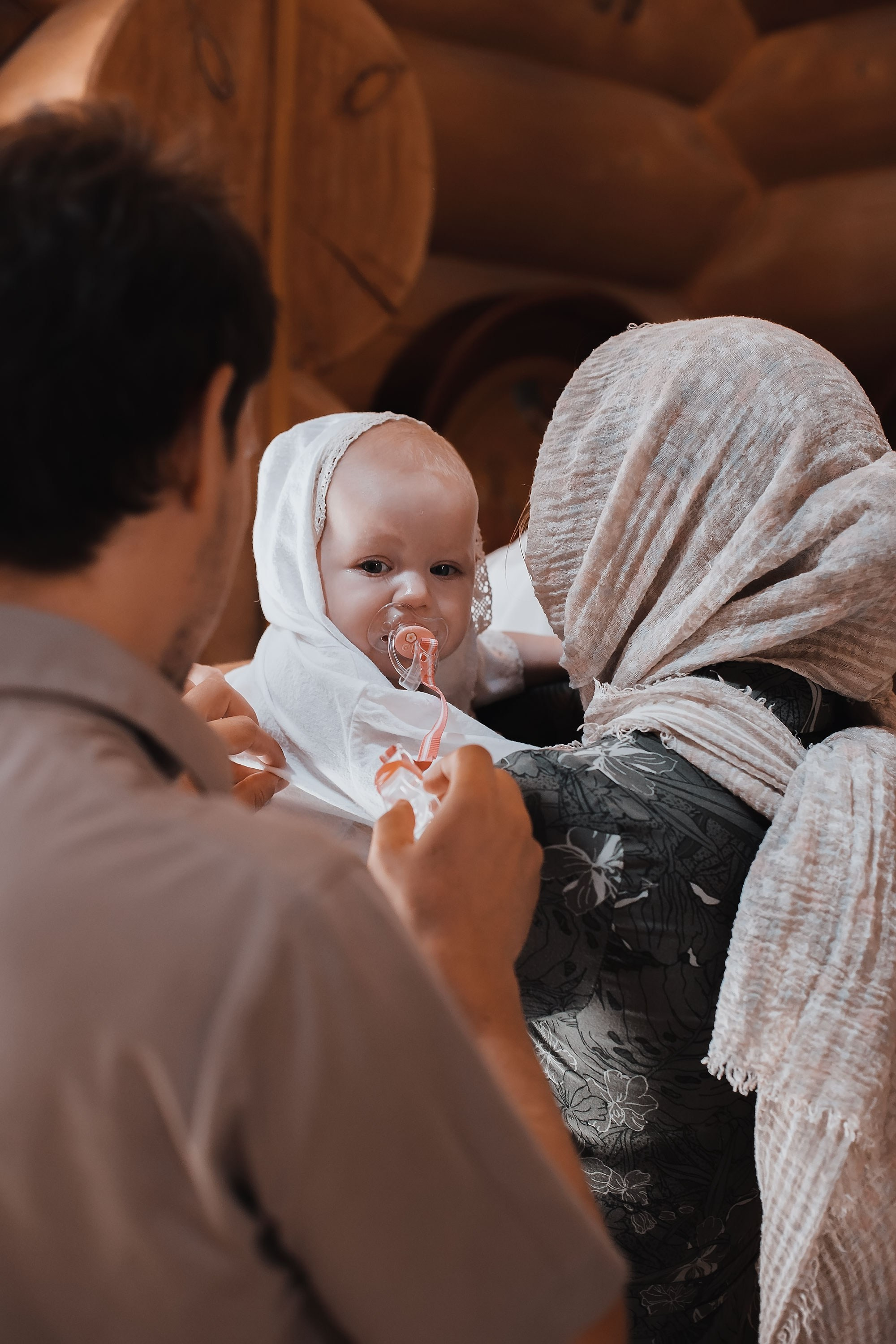 Крещение Ксении. Семейный, индивидуальный фотограф в Москве Ангели Марина