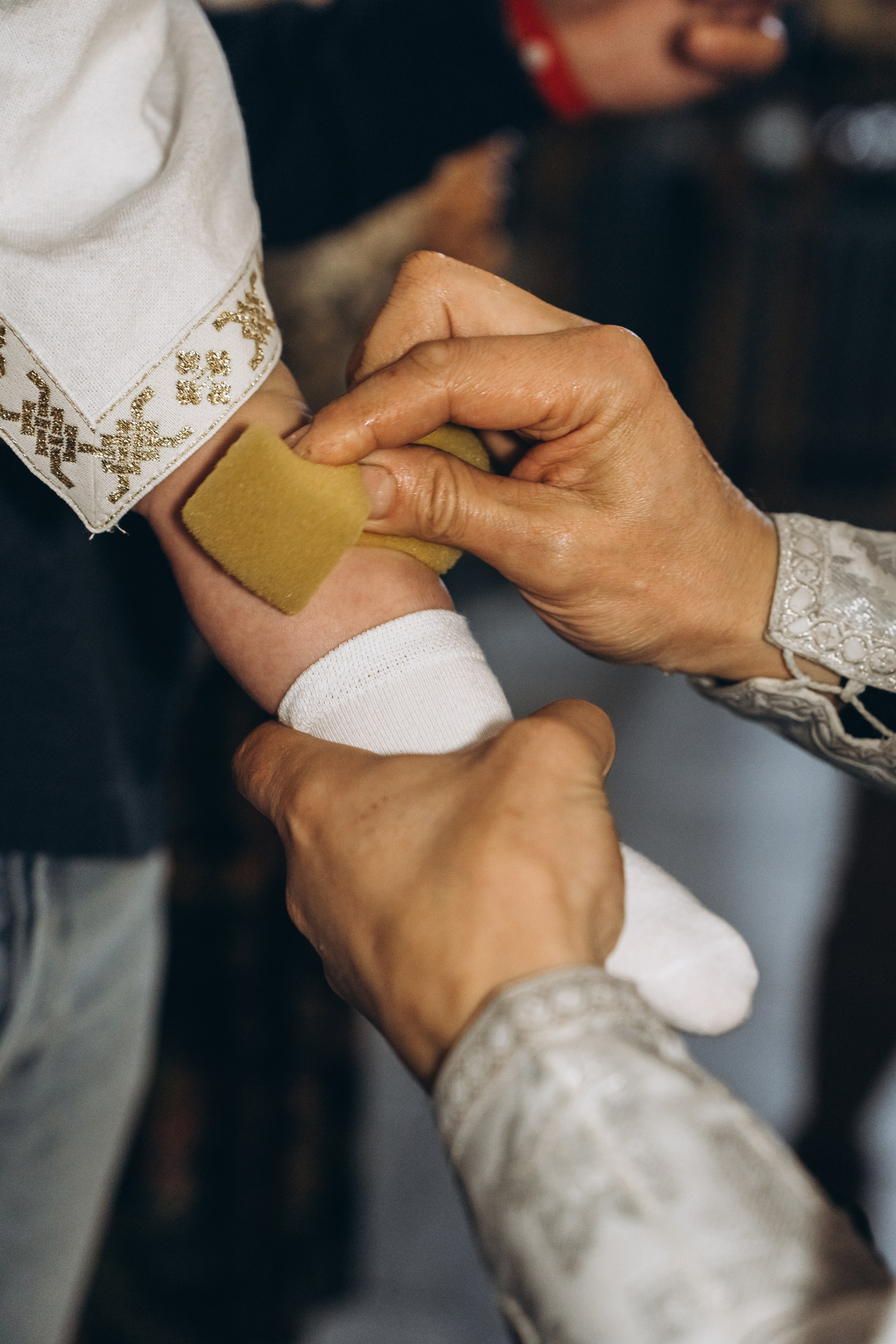 Таинство Крещения Демида. Фотограф Ольга Рубцова в Москве и Московской области